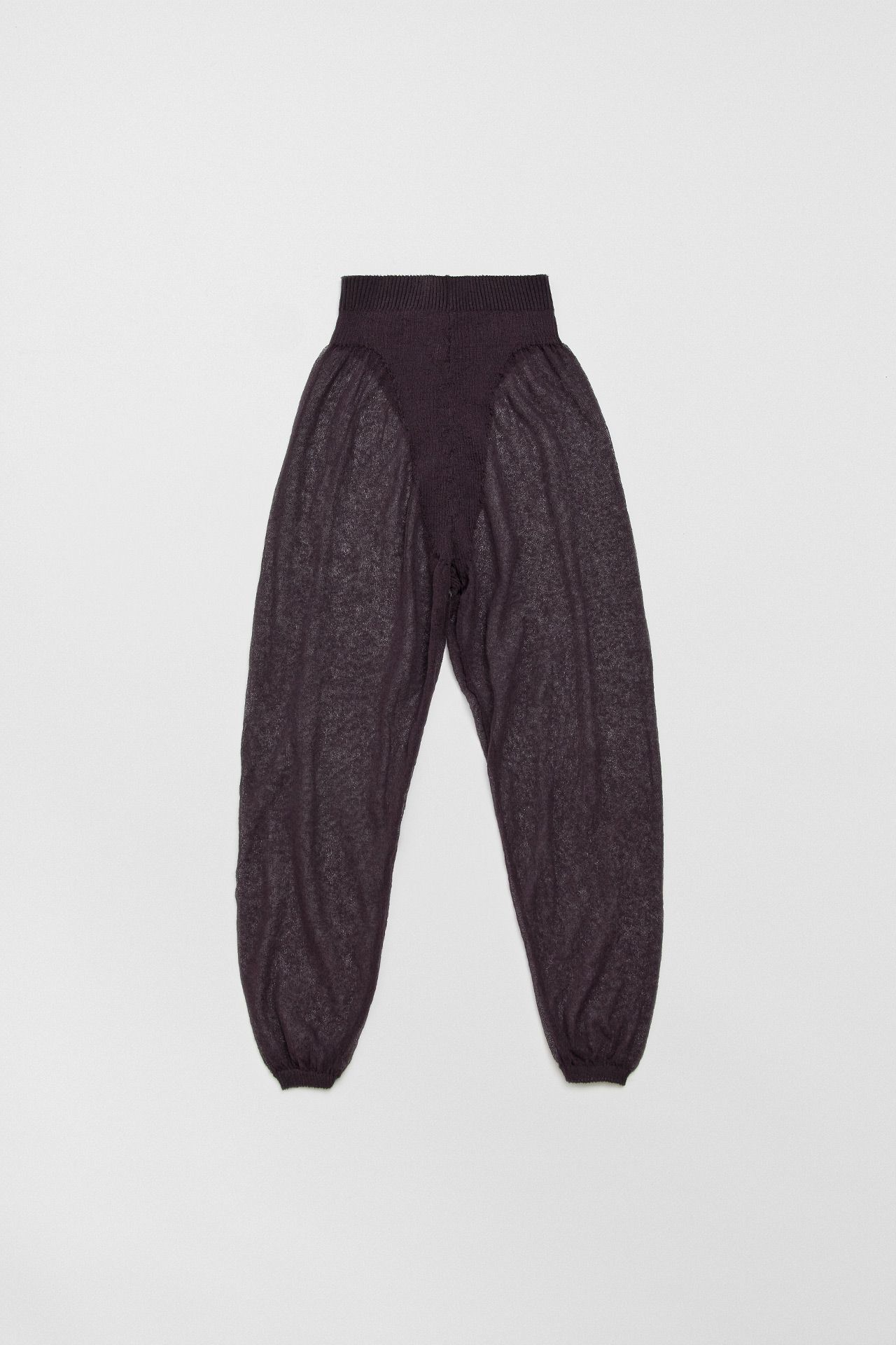 極美品 Product Twelve 23SS cupra trousers 3 Fritza Trousers - Brown Sheer Organic Cotton | Miista