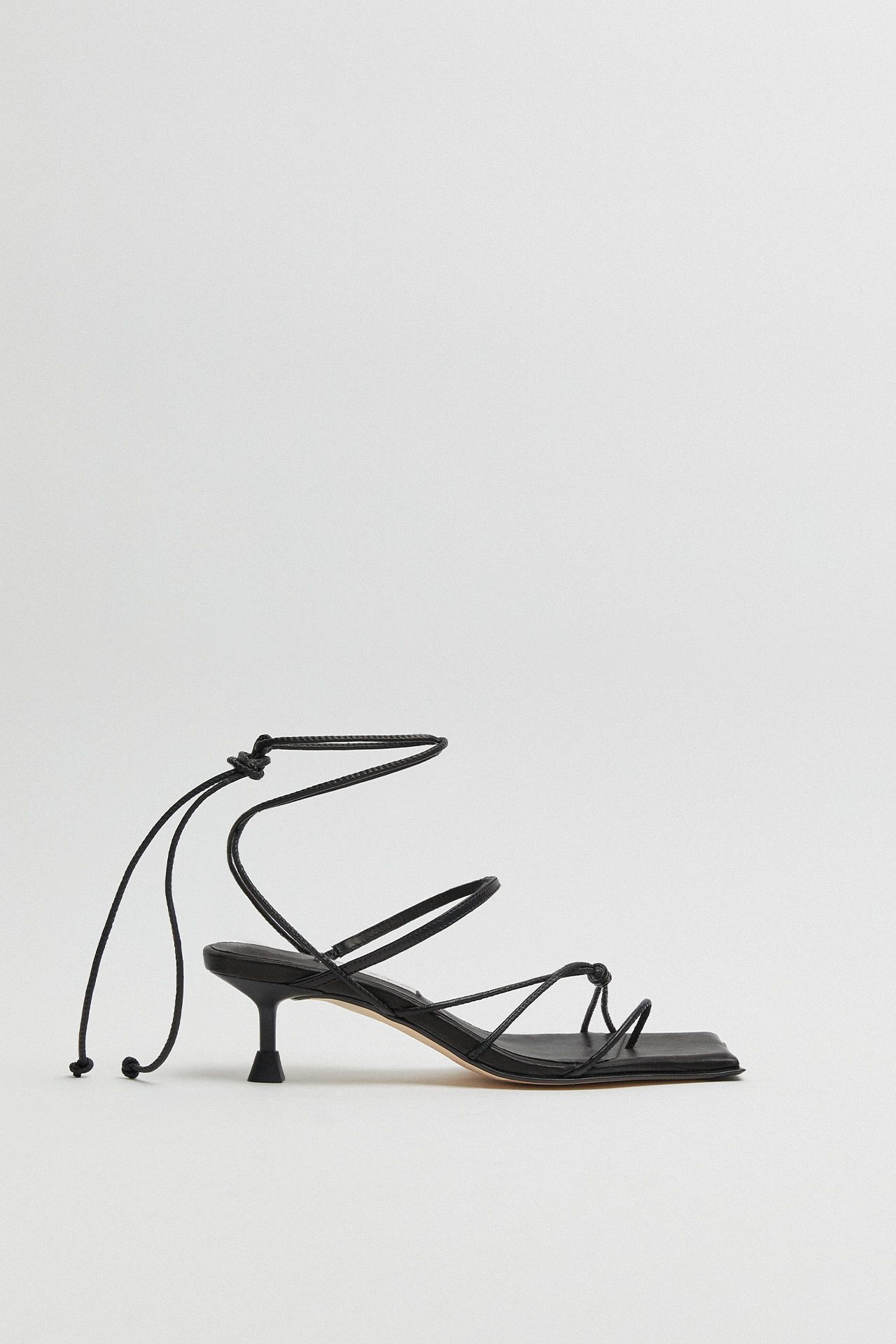 Mica Black Sandals | Miista