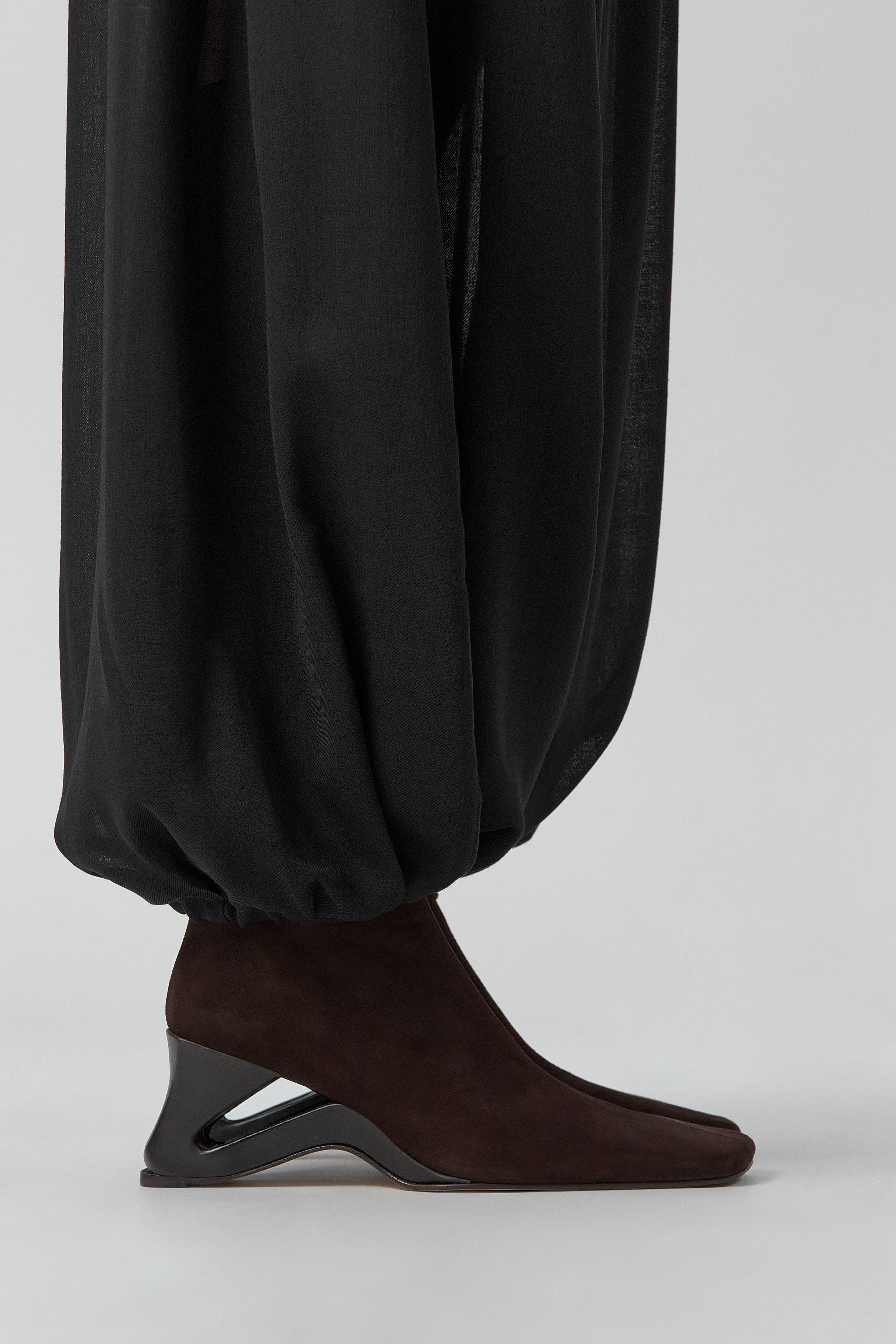 Sulay Boots - Dark Brown Suede Leather | Miista | Designed & Handmade in Europe