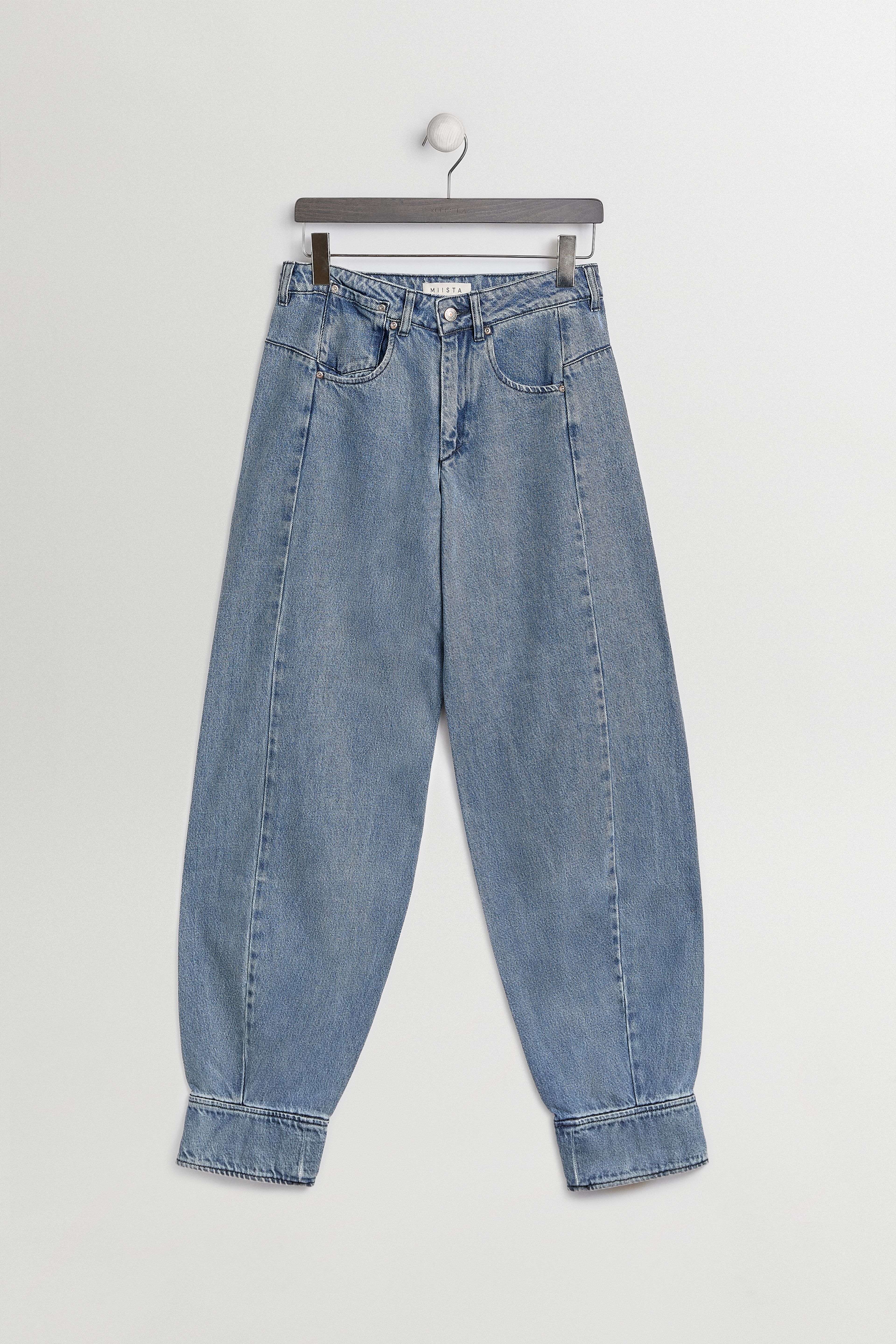 Onda Blue Denim Jeans | Miista | Designed & Handmade in Europe
