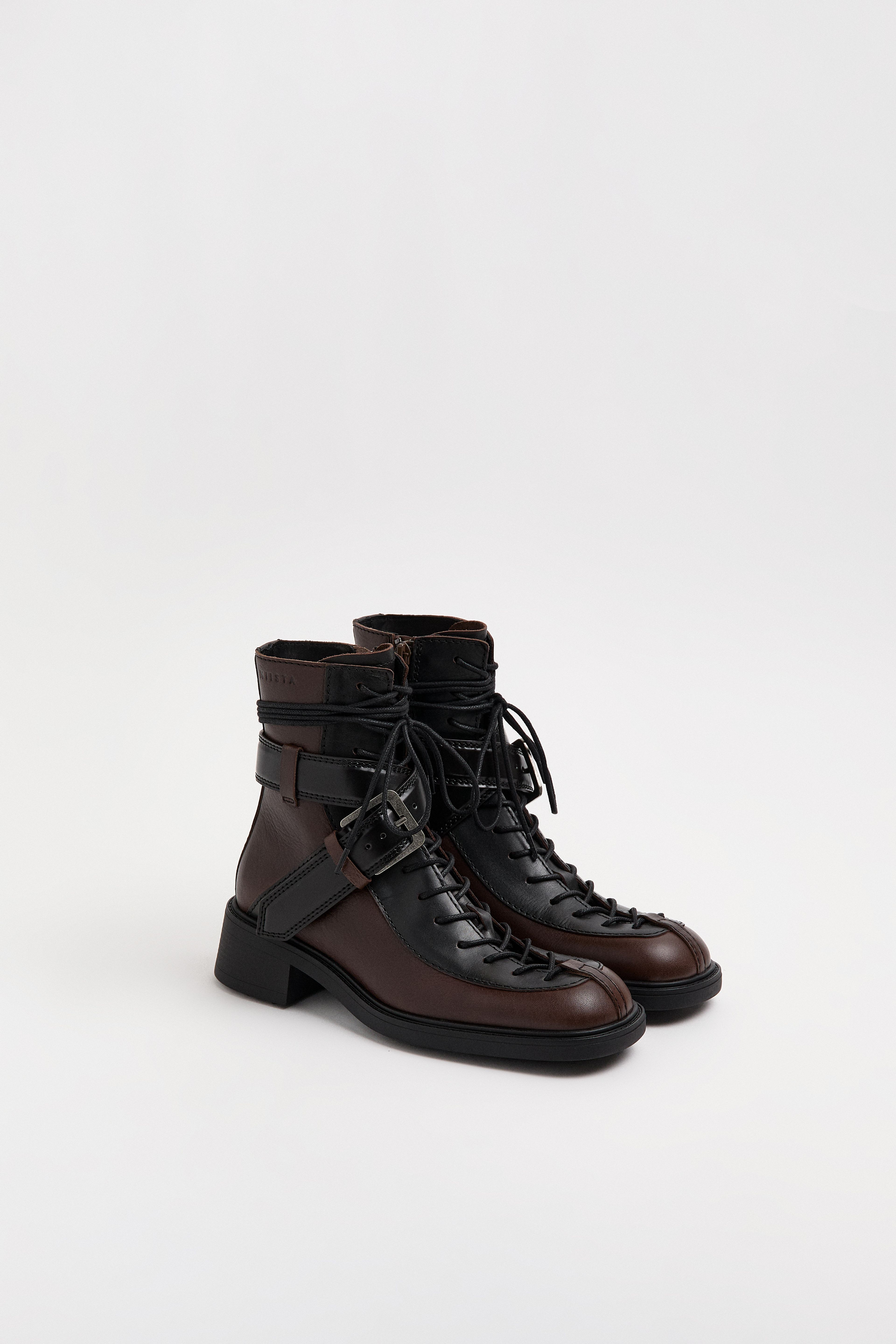 Licia Boots - Brown Leather | Miista | Designed & Handmade in Europe