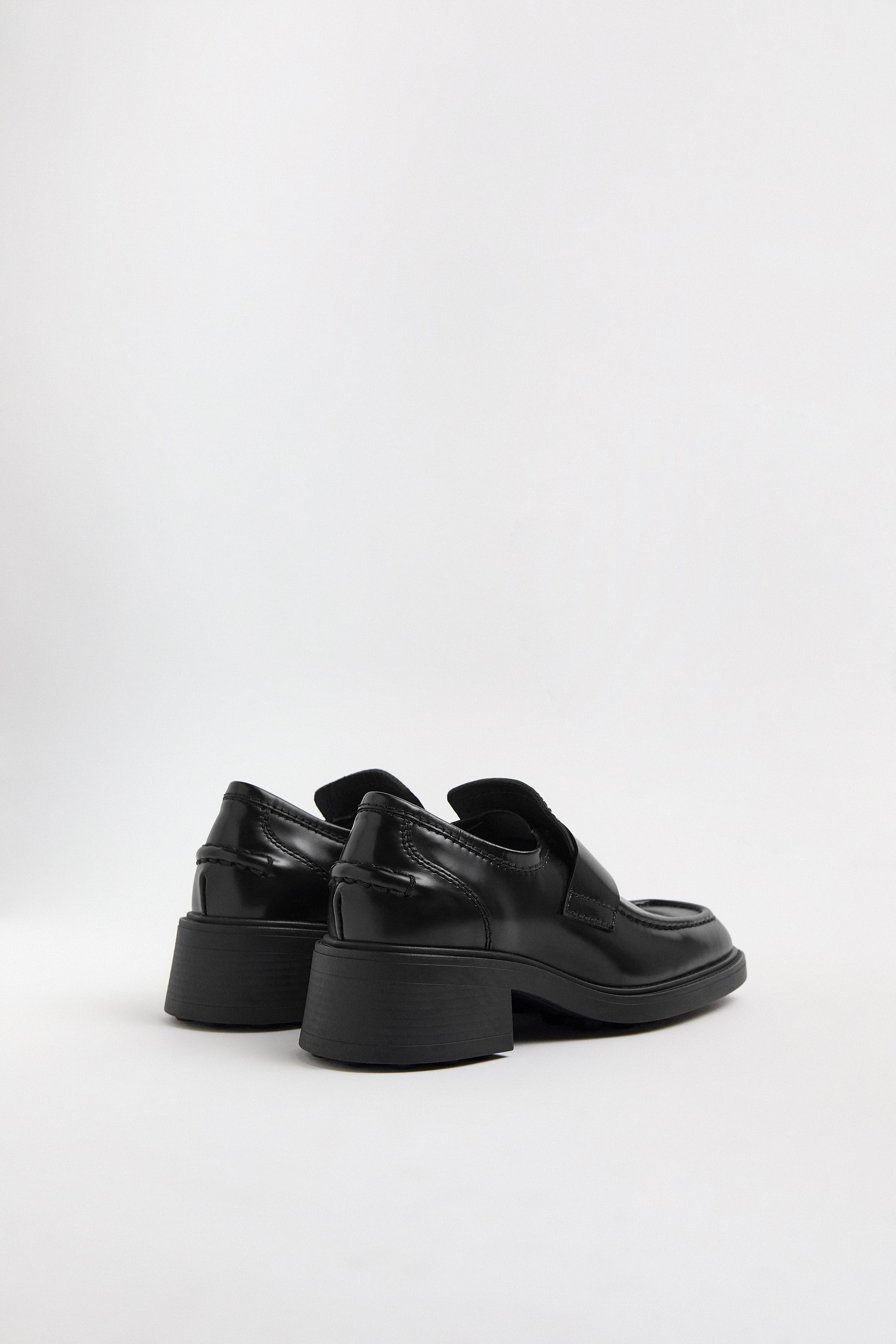 Amelia Loafers - Black Leather | Miista | Designed & Handmade in Europe