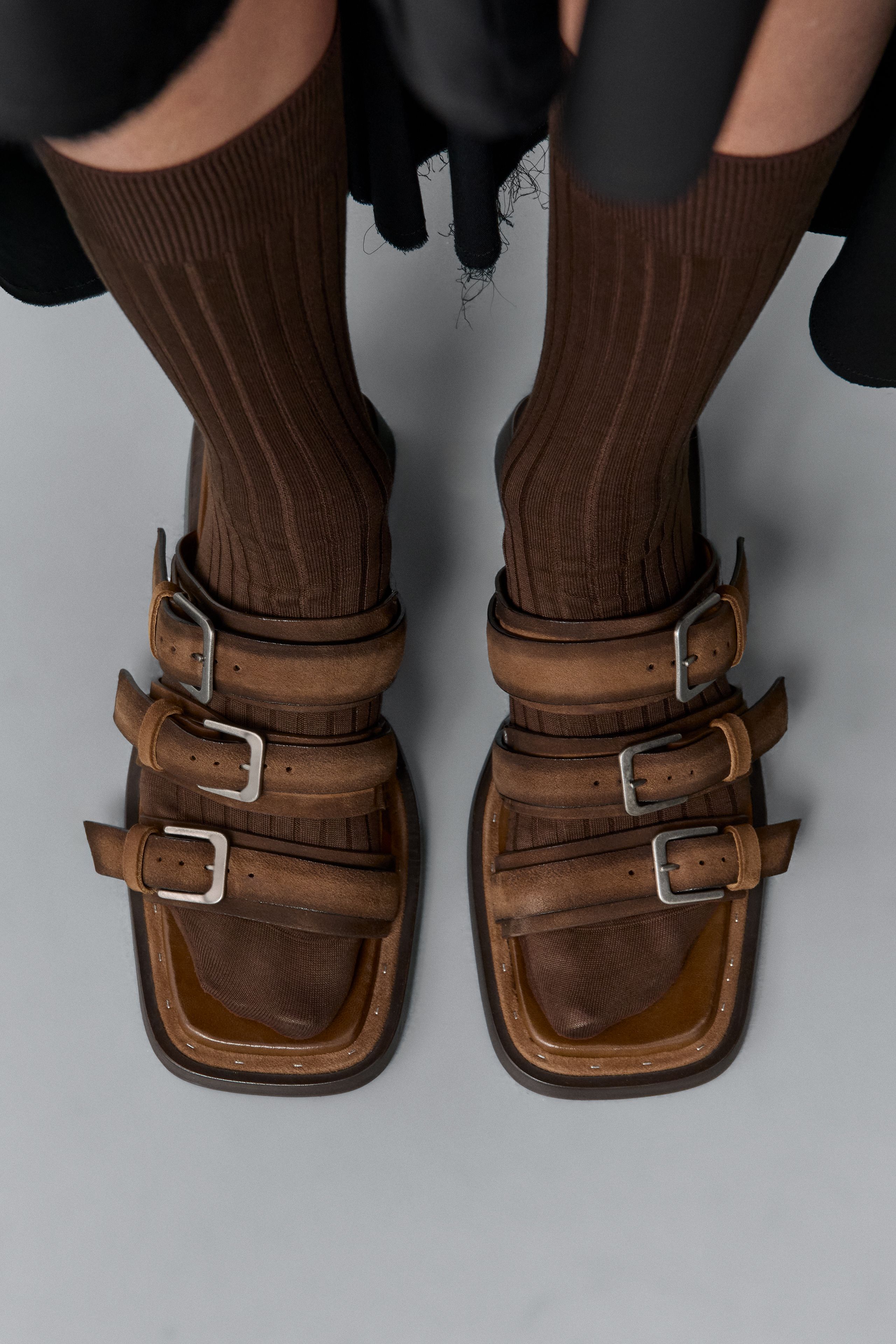 Lordette Honey Buckled Sandals | Miista | Designed & Handmade in Europe