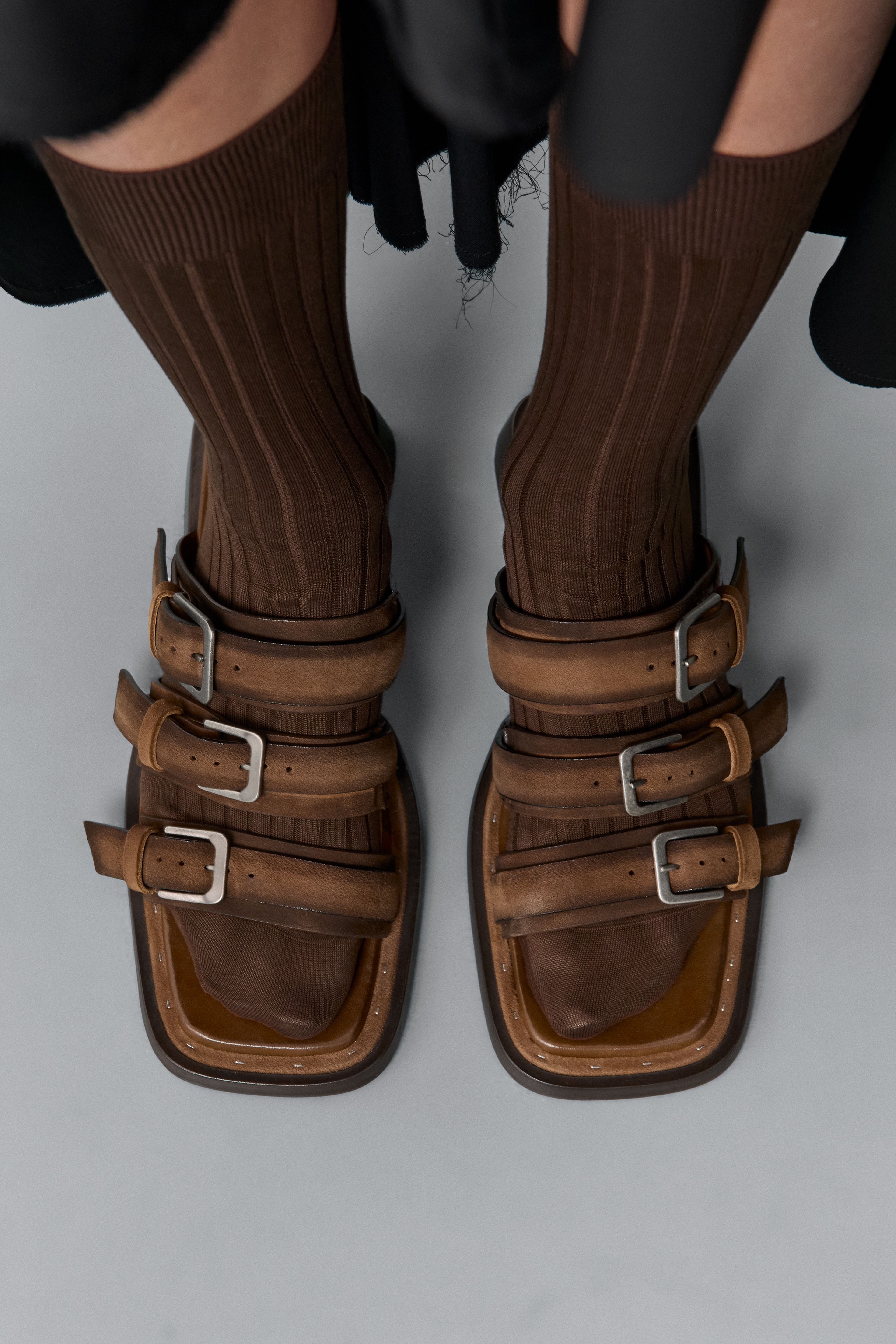 Lordette Honey Buckled Sandals | Miista | Designed & Handmade in Europe