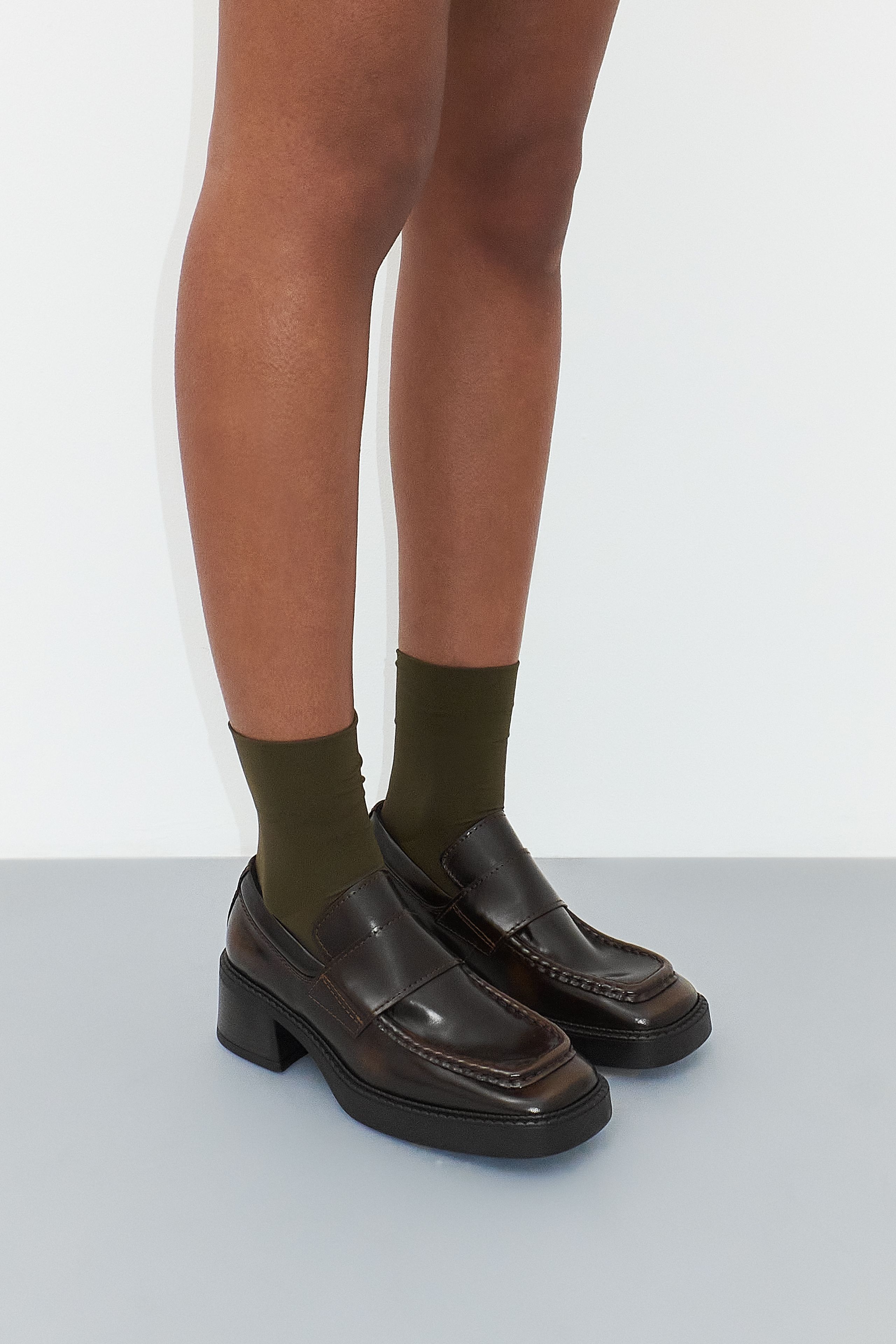 【Miista】ブラウン Karina ローファー Karina Brown Coco Loafers | Miista