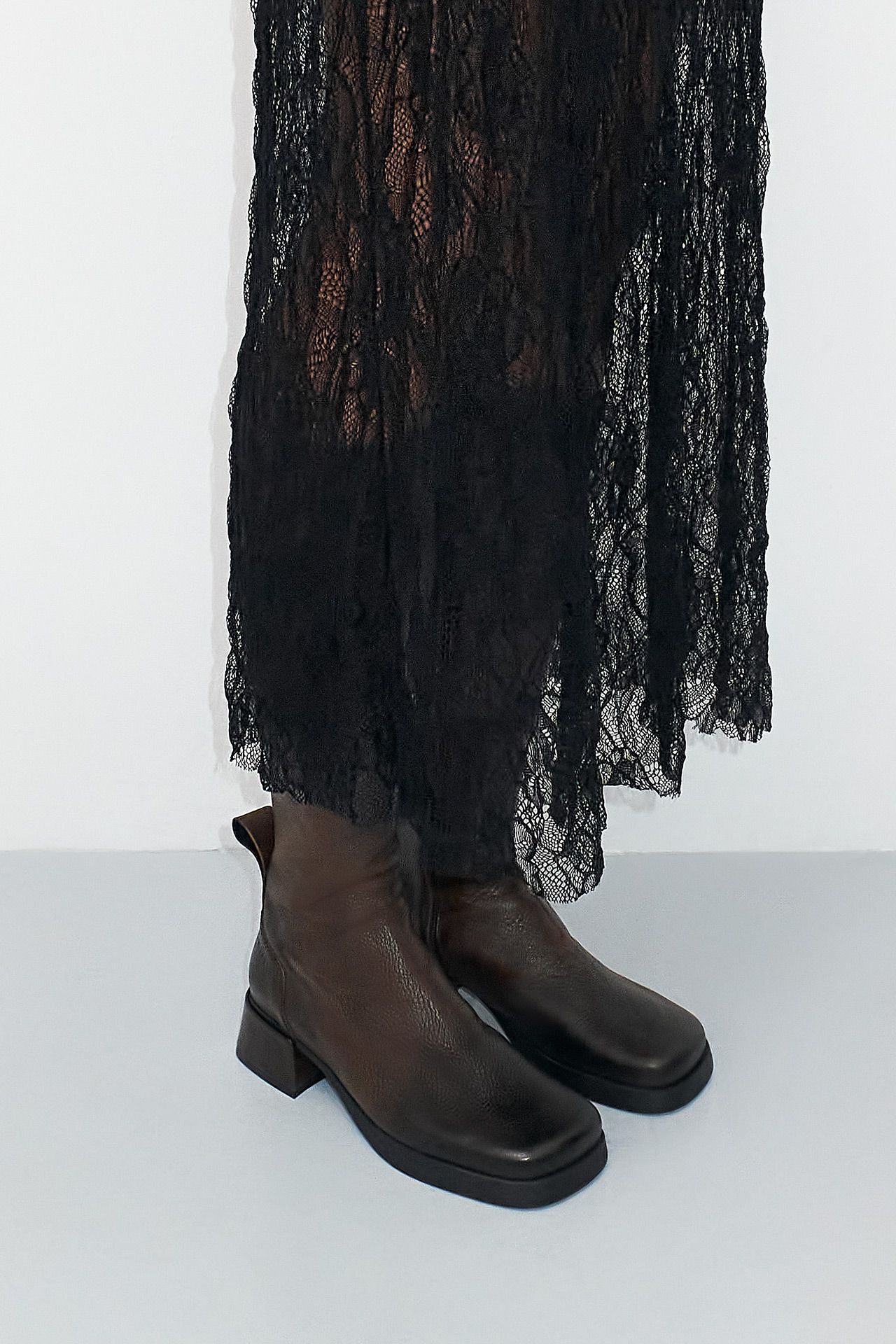 Brunilhda Brown Caramel Tall Boots | Miista