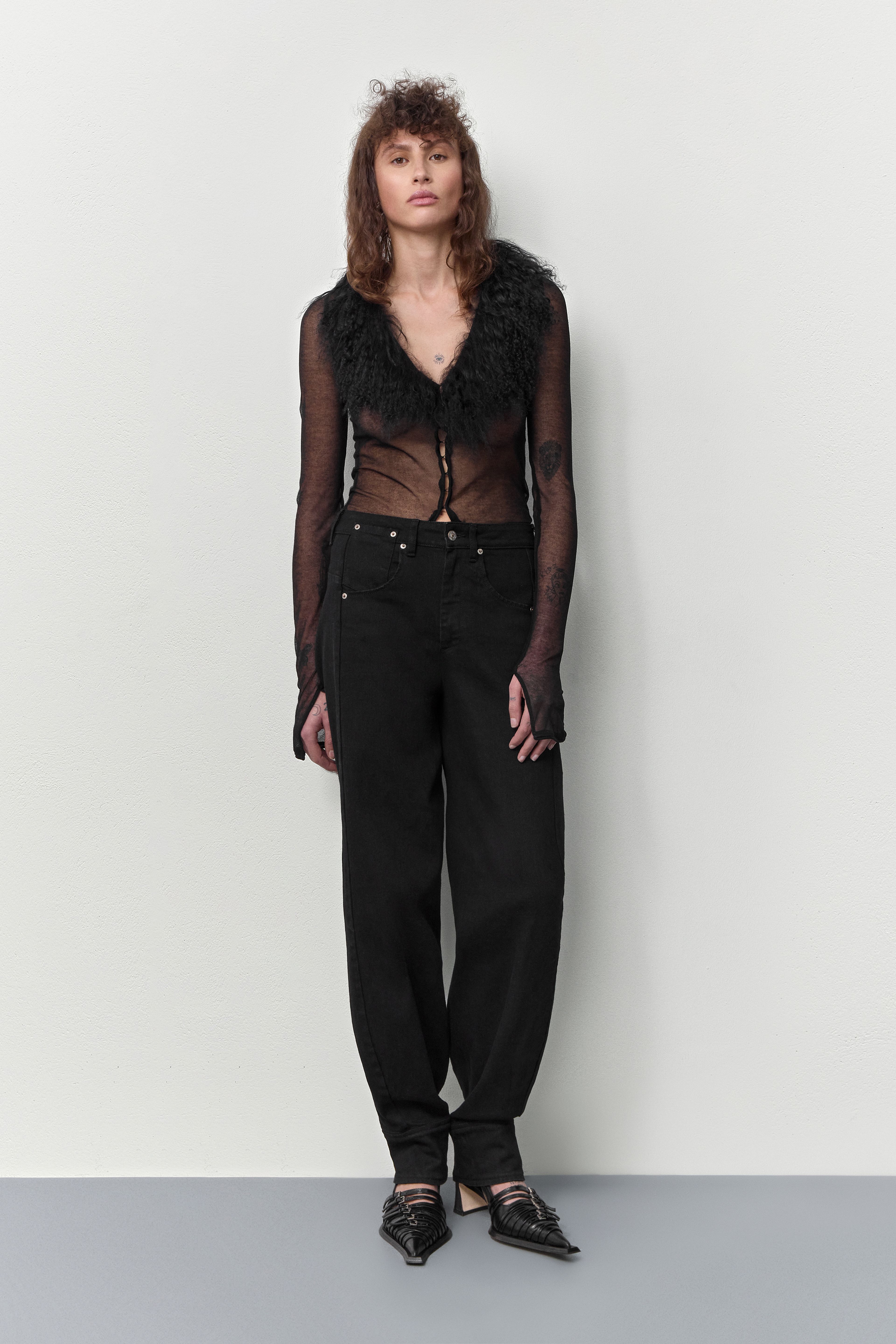 Nirali Black Strappy Courts | Miista | Designed & Handmade in Europe