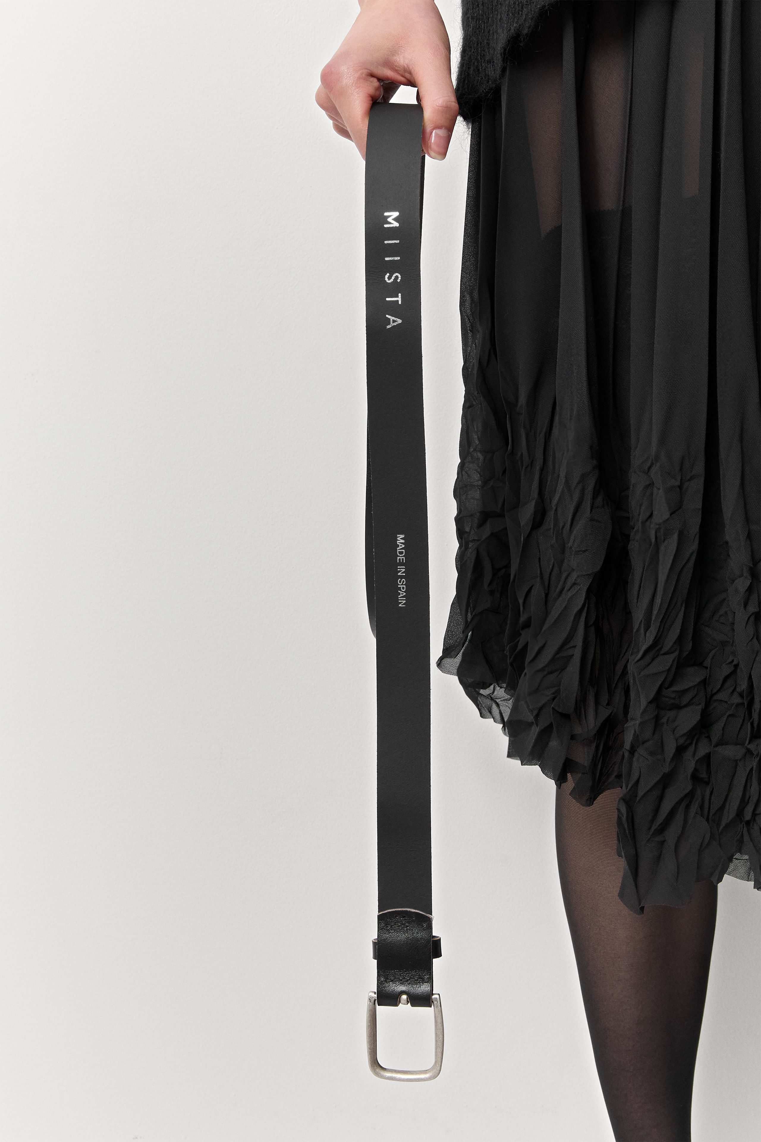 Reine Belt - Black Leather | Miista