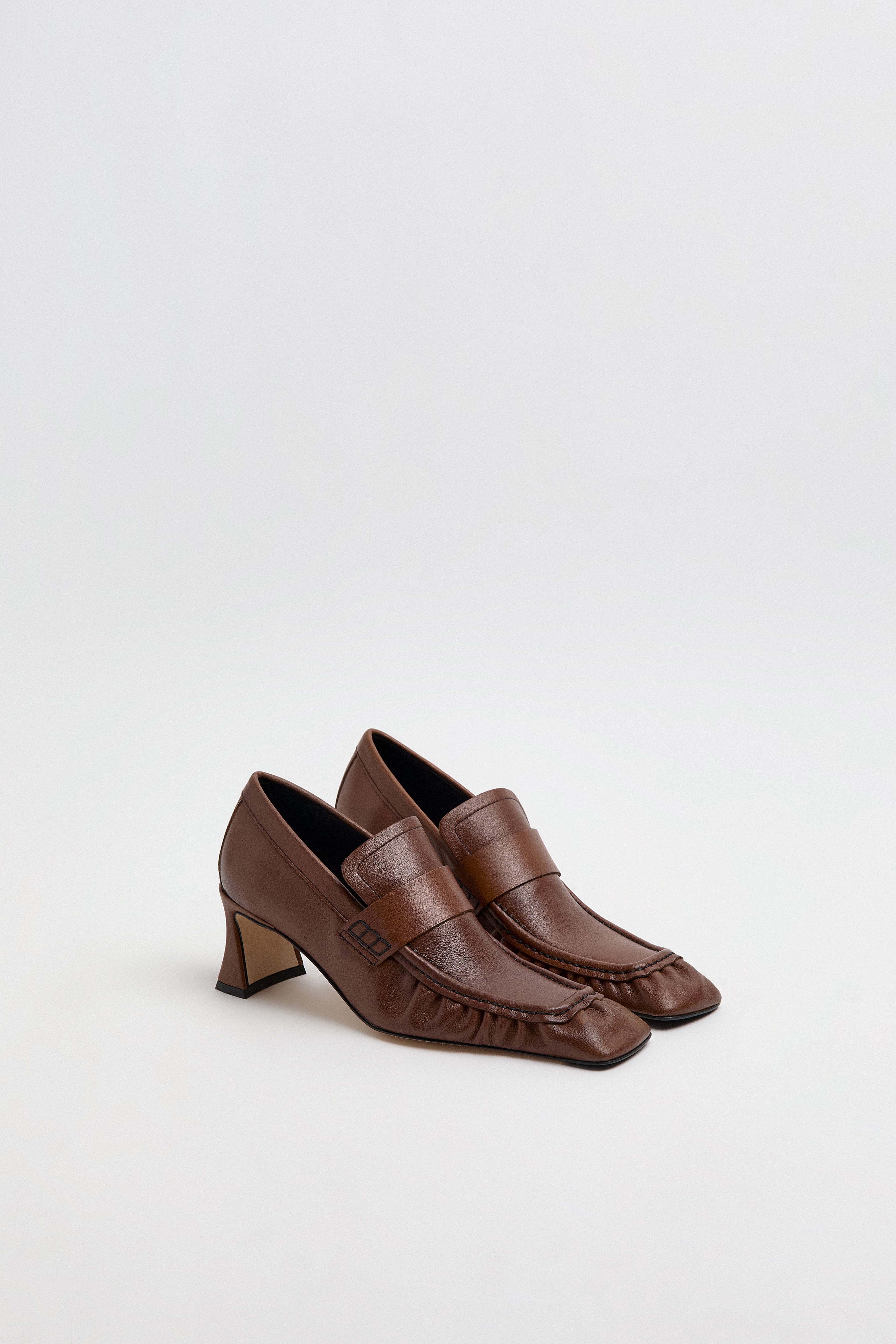 Angele Courts - Tan Black Leather | Miista | Designed & Handmade in Europe