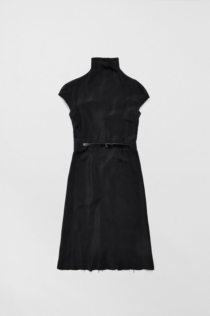 Zinna Black Backless Dress