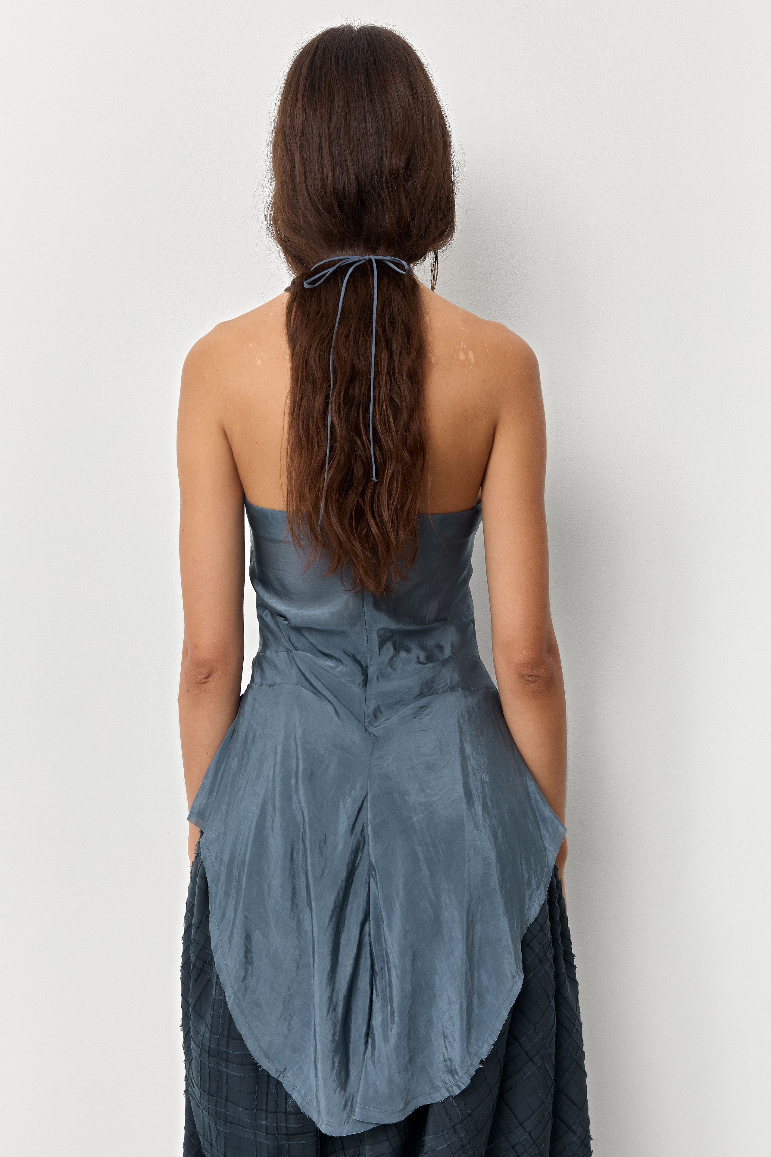 Aberdeen Washed Teal Top | Miista | Designed & Handmade in Europe