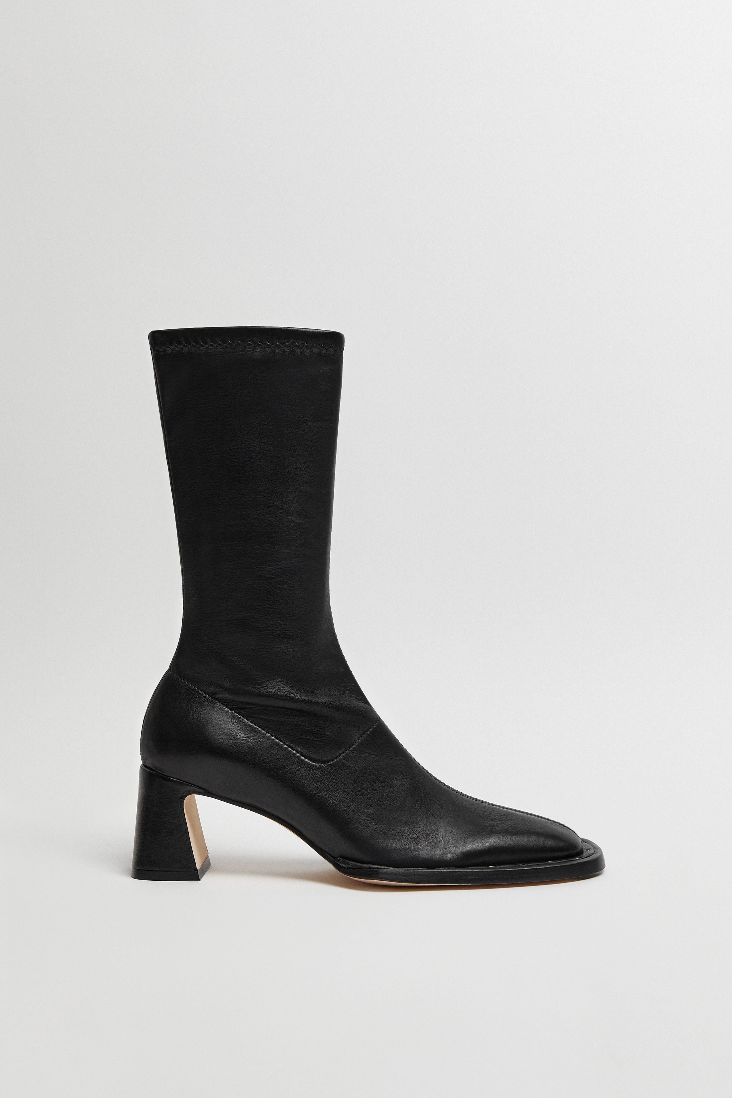 【関税込み】Miista ブラック Chastity ストレッチ ブーツ Chasity Black Stretch Boots | Miista