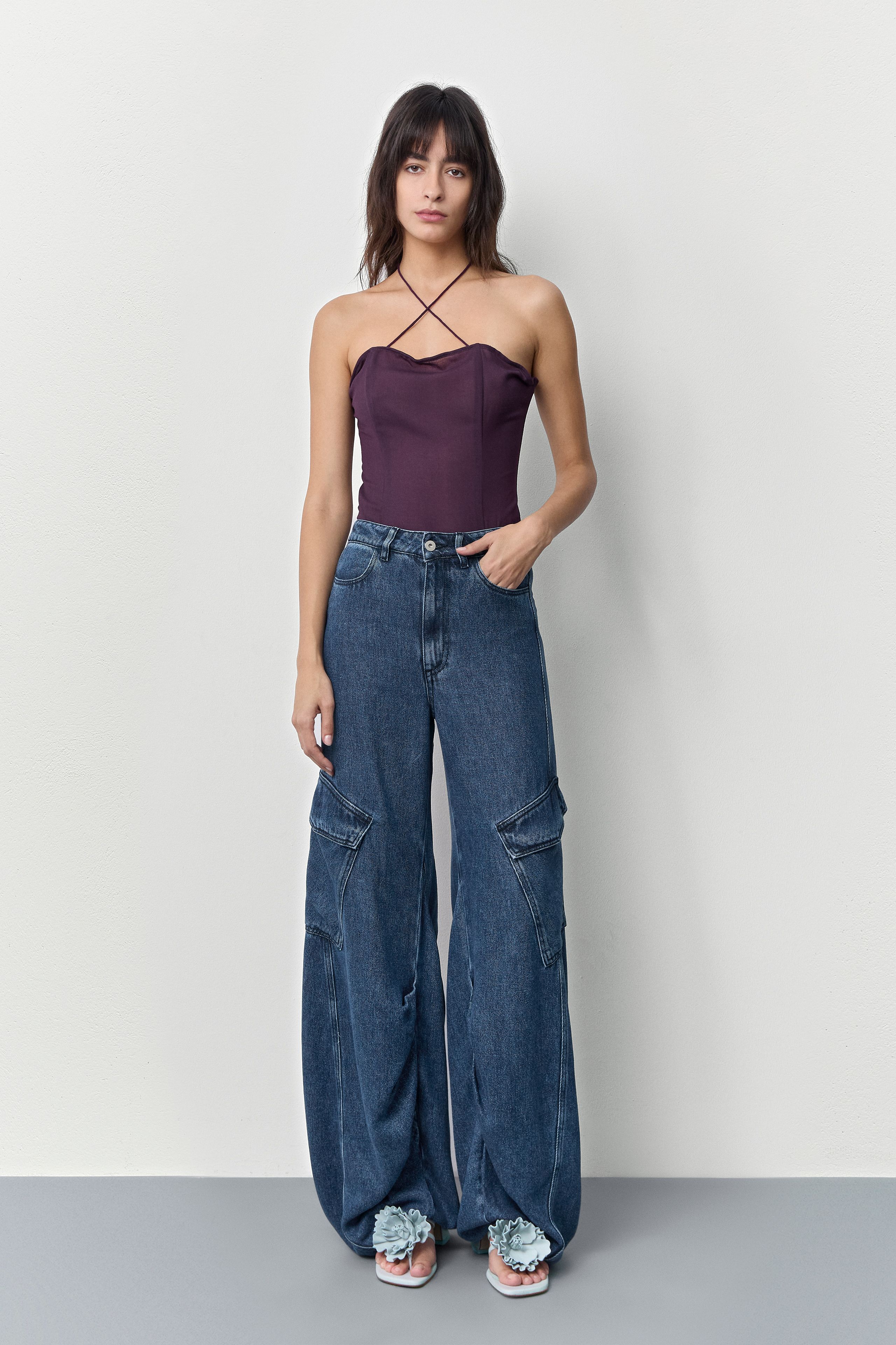 Sibuca Jeans - Blue Lyocell Denim | Miista