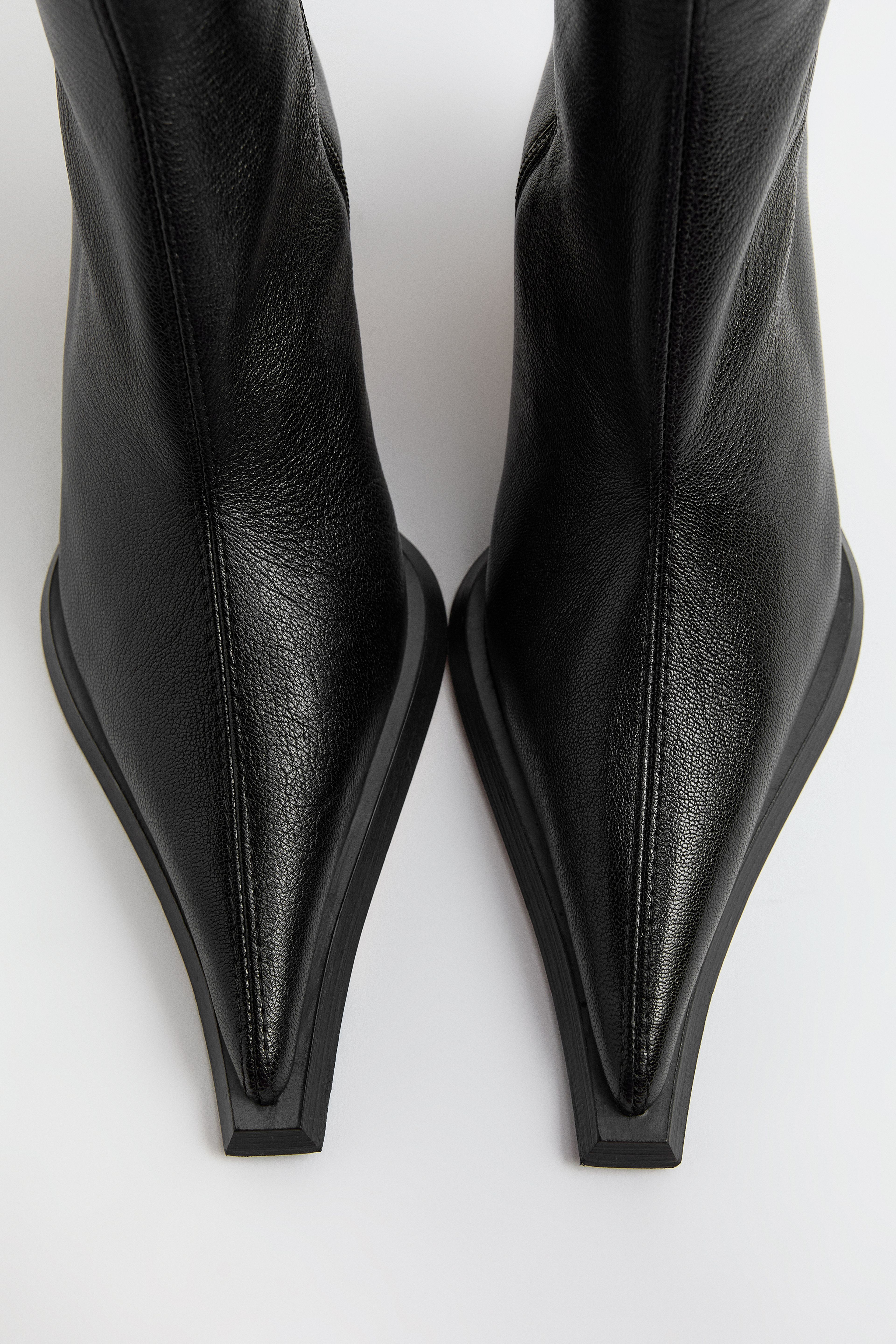 Shelley Black Back Lace Boots | Miista | Designed & Handmade in Europe