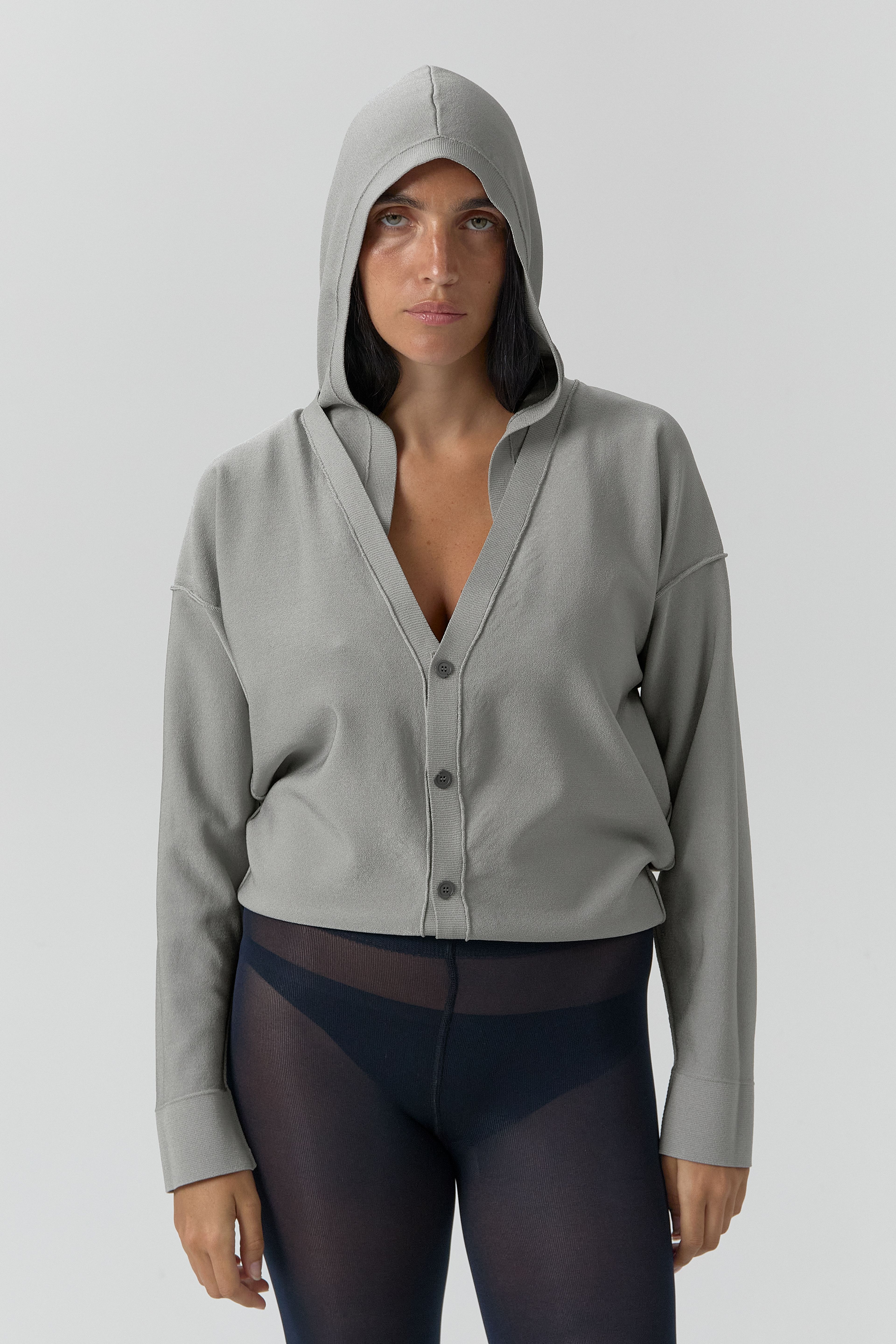Ville Dress - Grey Viscose Knit | Miista | Designed & Handmade in Europe