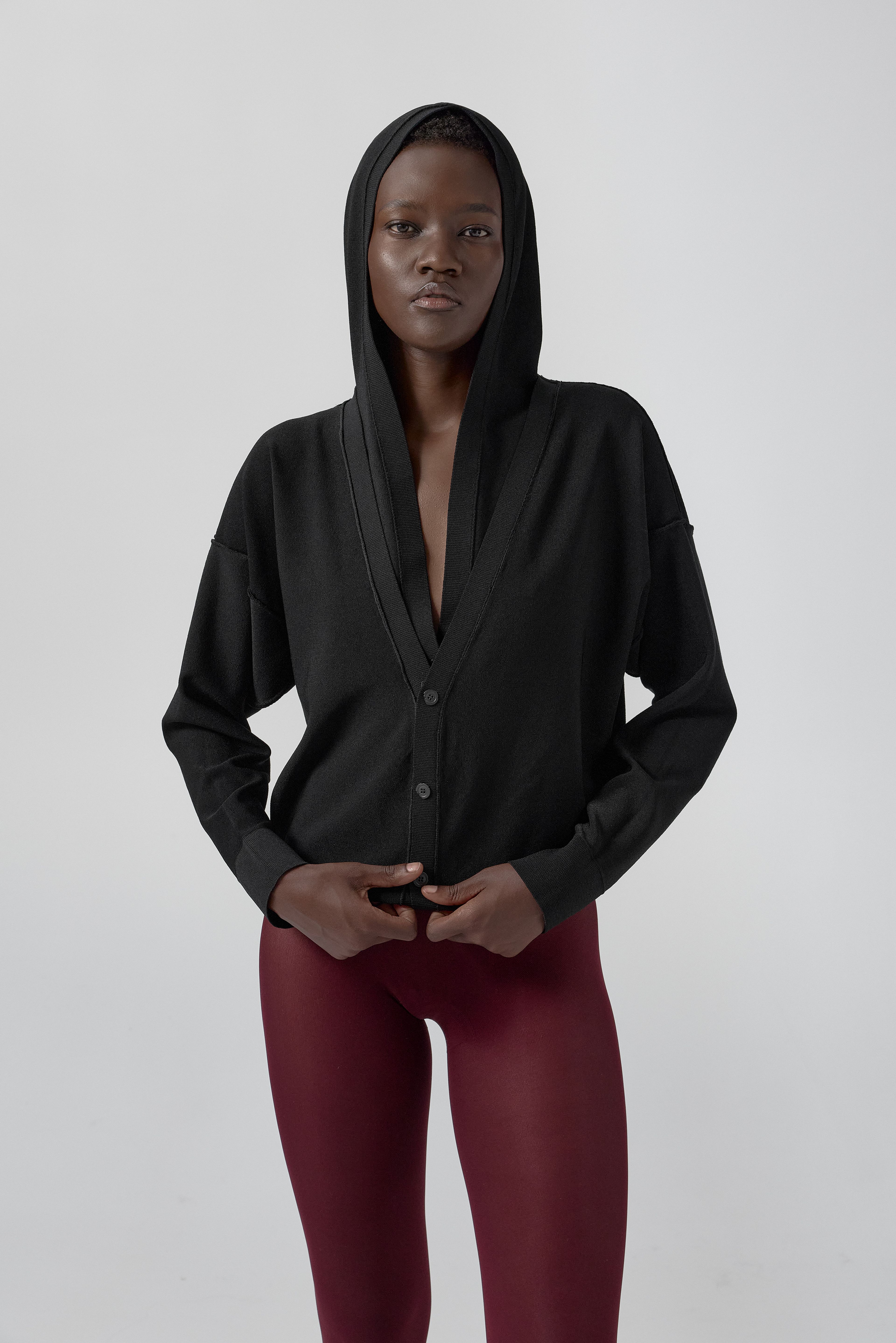 Ville Dress - Black Viscose Knit | Miista | Designed & Handmade in Europe