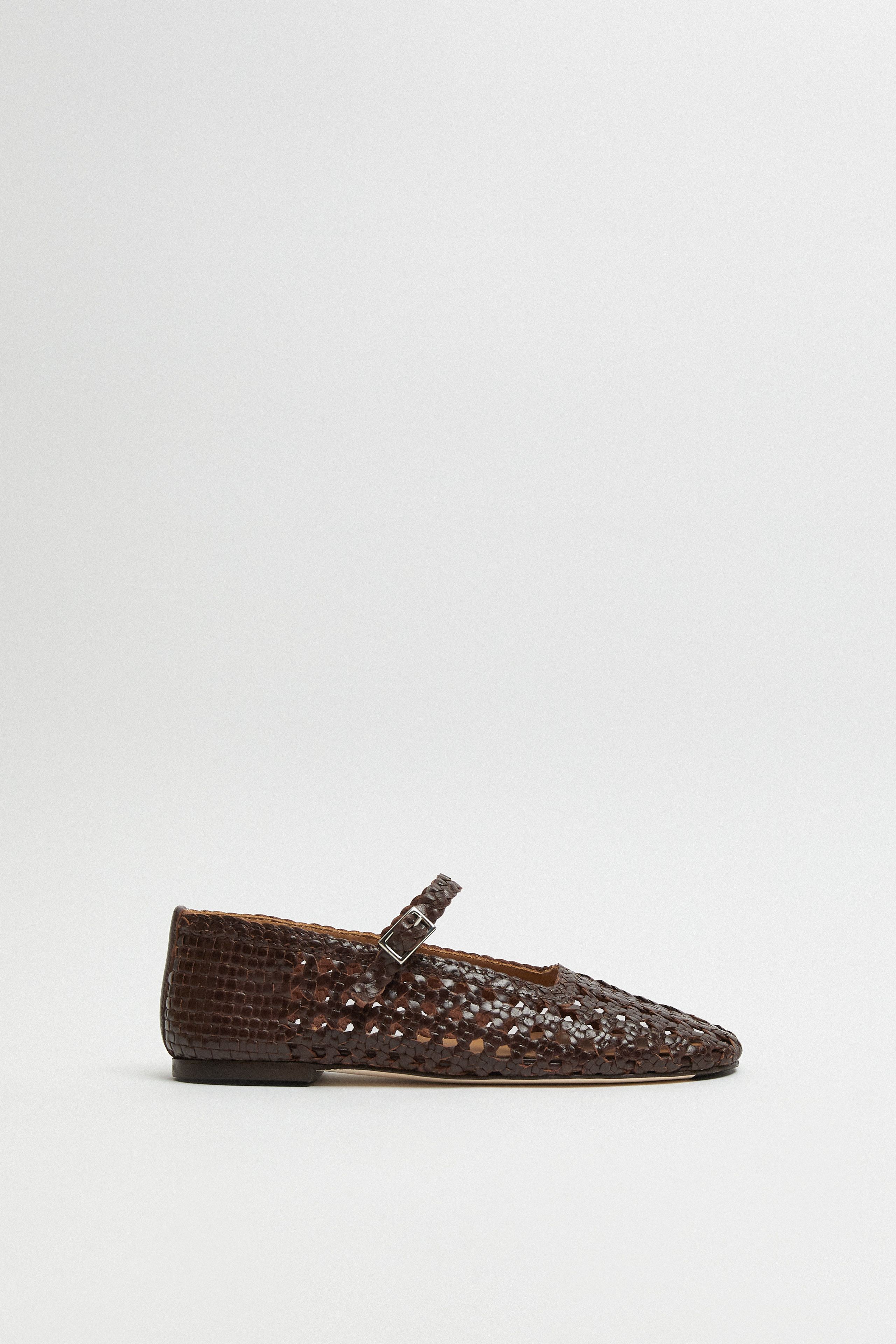 【関税込み】Miista ブラウン Yeida フラットシューズ Yeida Chocolate Brown Ballerinas | Miista