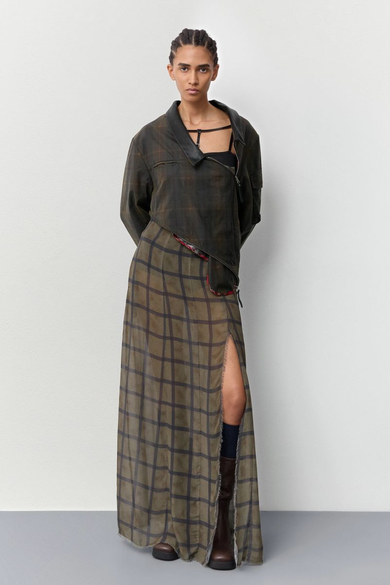 Kelemi Georgette Check Dress