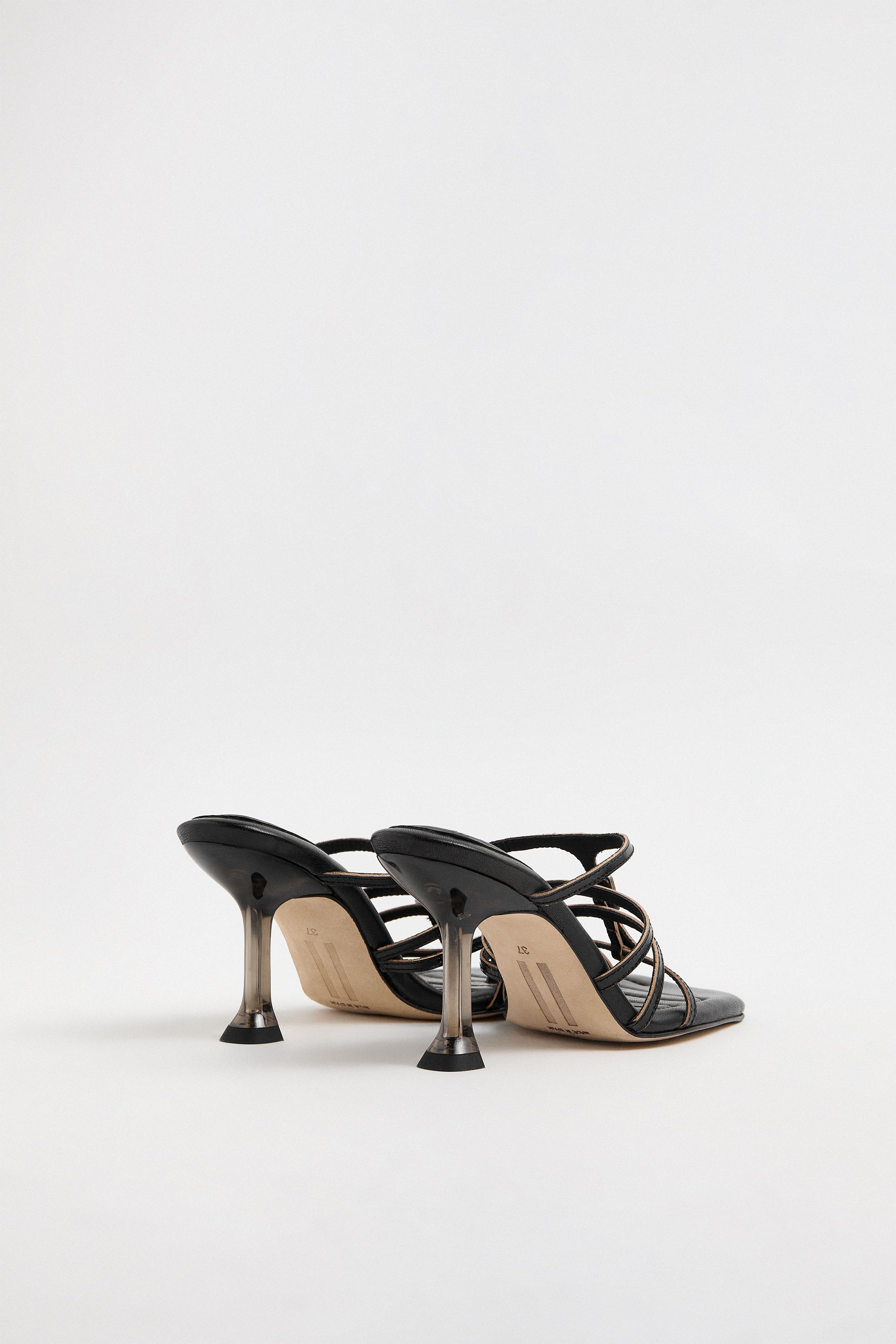 Koya Black Stappy Sandals | Miista | Designed & Handmade in Europe