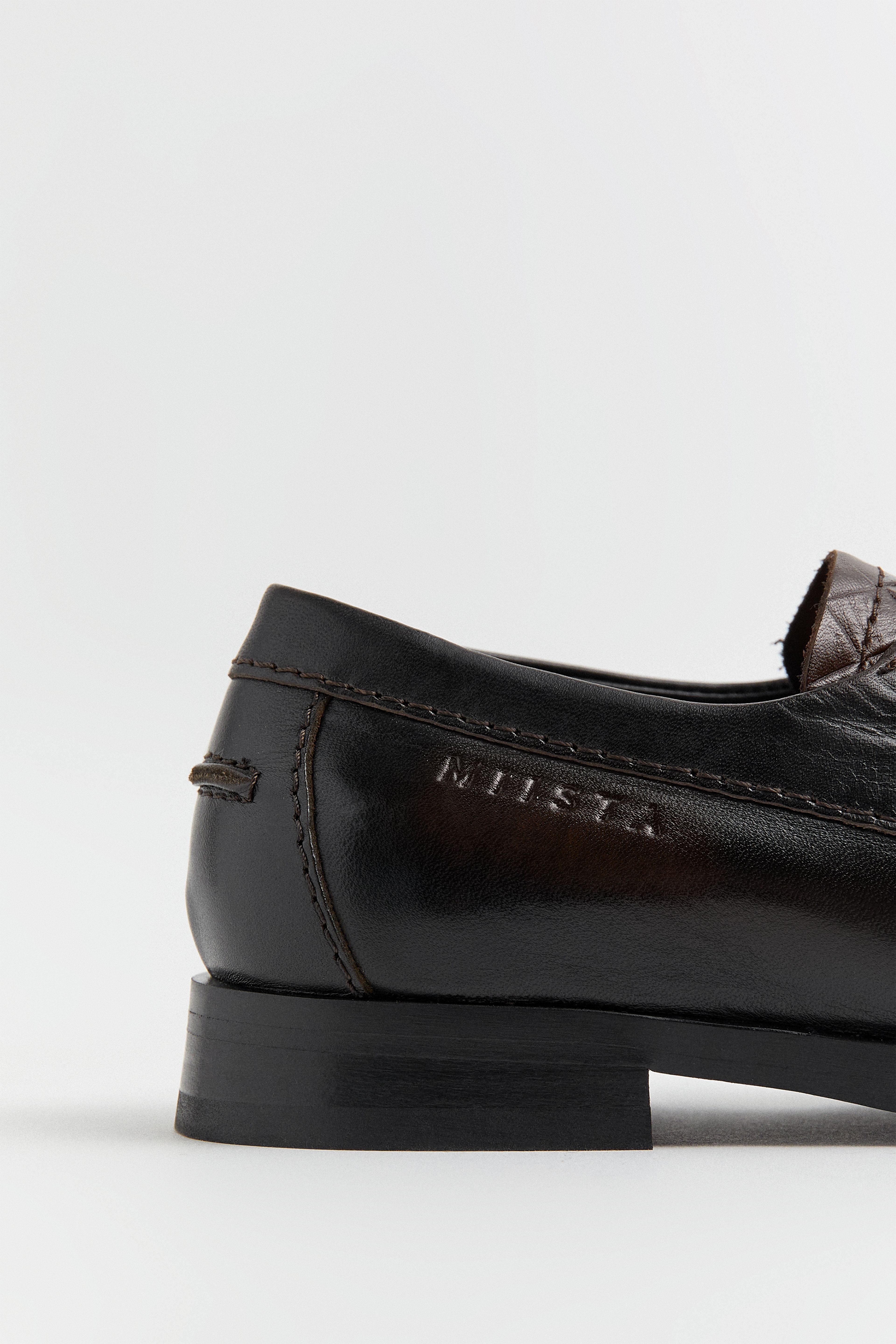 Edelira Brown Derby Loafers | Miista | Designed & Handmade in Europe