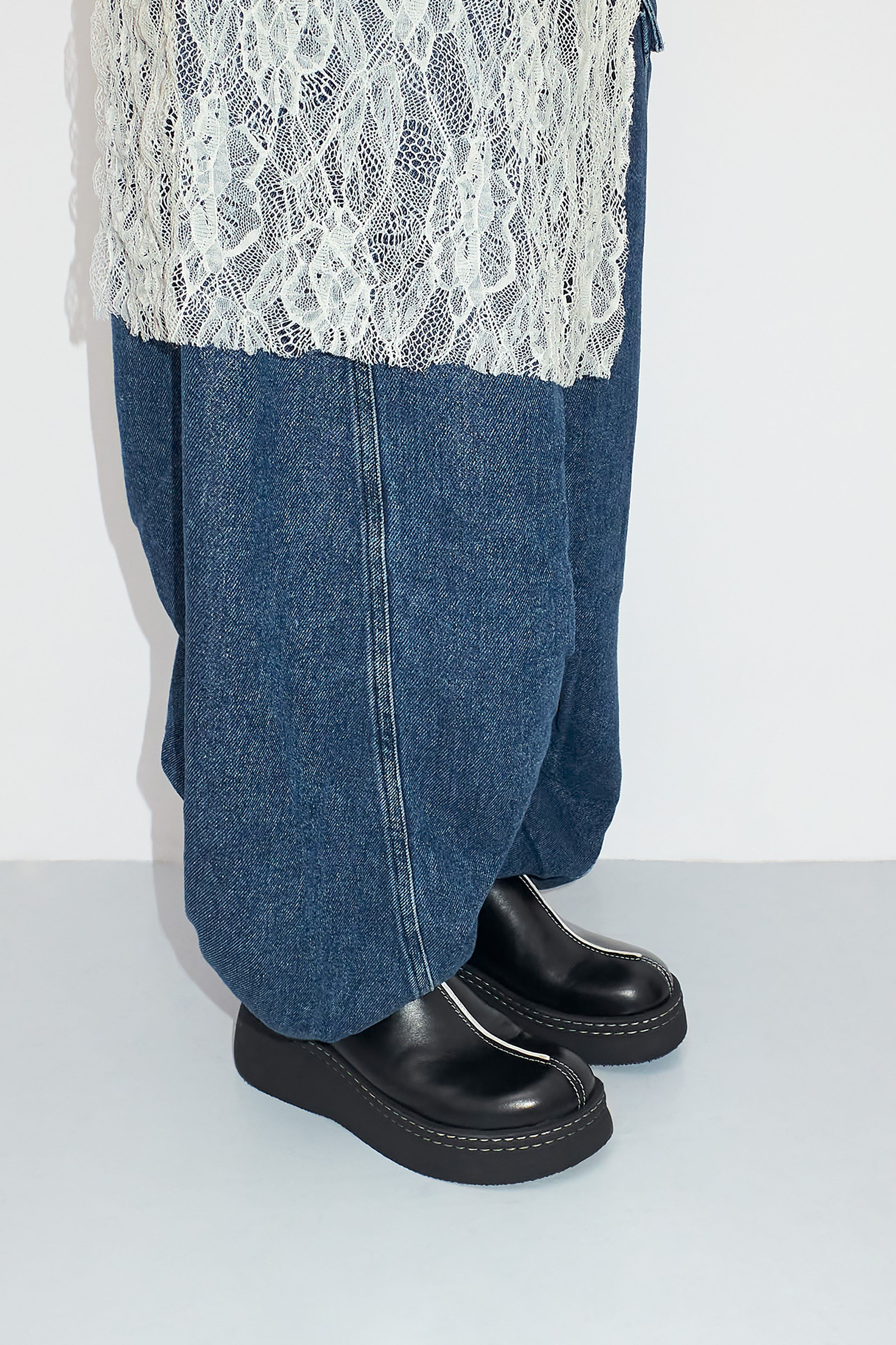完売】Wilma Black Mules シューズ MIISTA