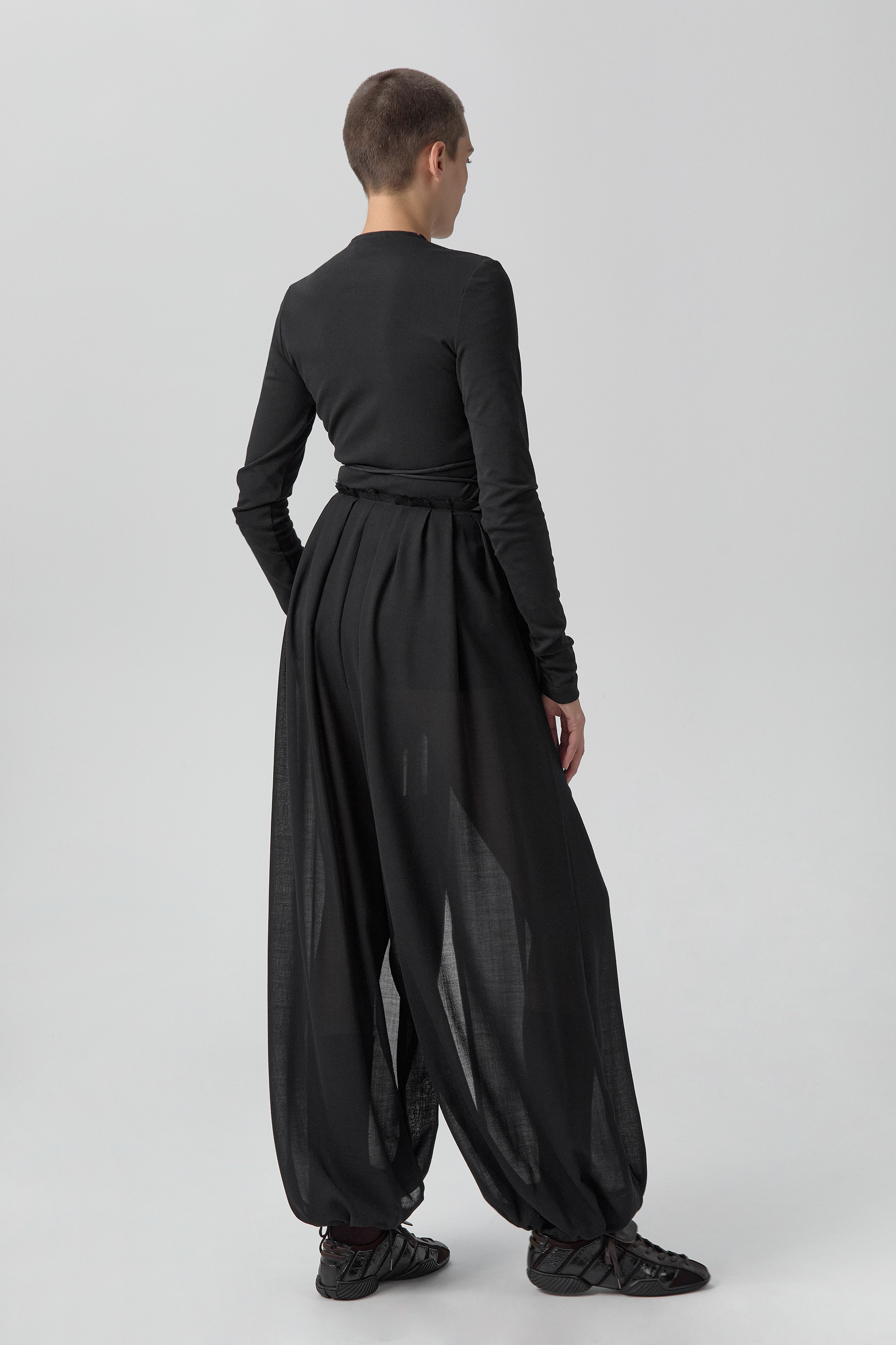 Annie Top - Black Organic Cotton | Miista | Designed & Handmade in Europe