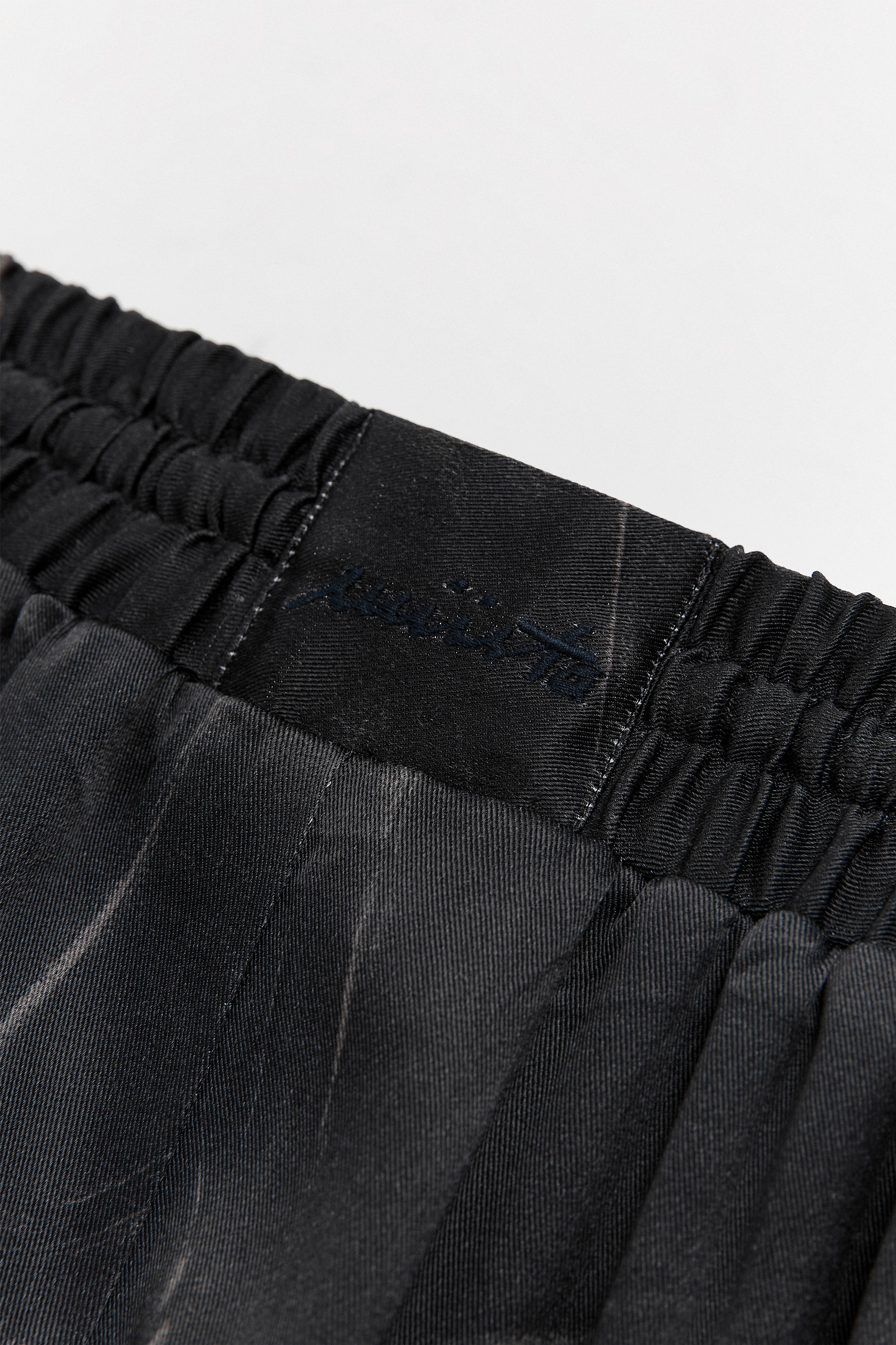 Salix Black Printed Bermuda Short | Miista | Designed & Handmade in Europe