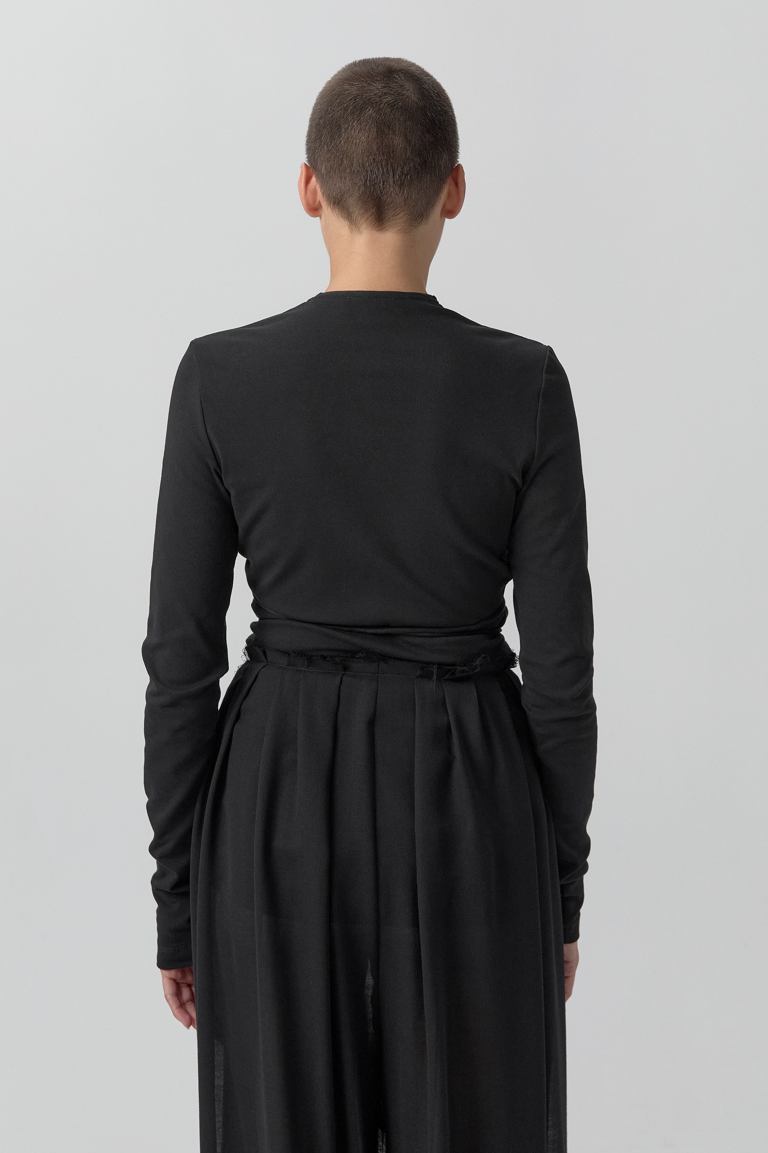 Annie Top - Black Organic Cotton | Miista | Designed & Handmade in Europe