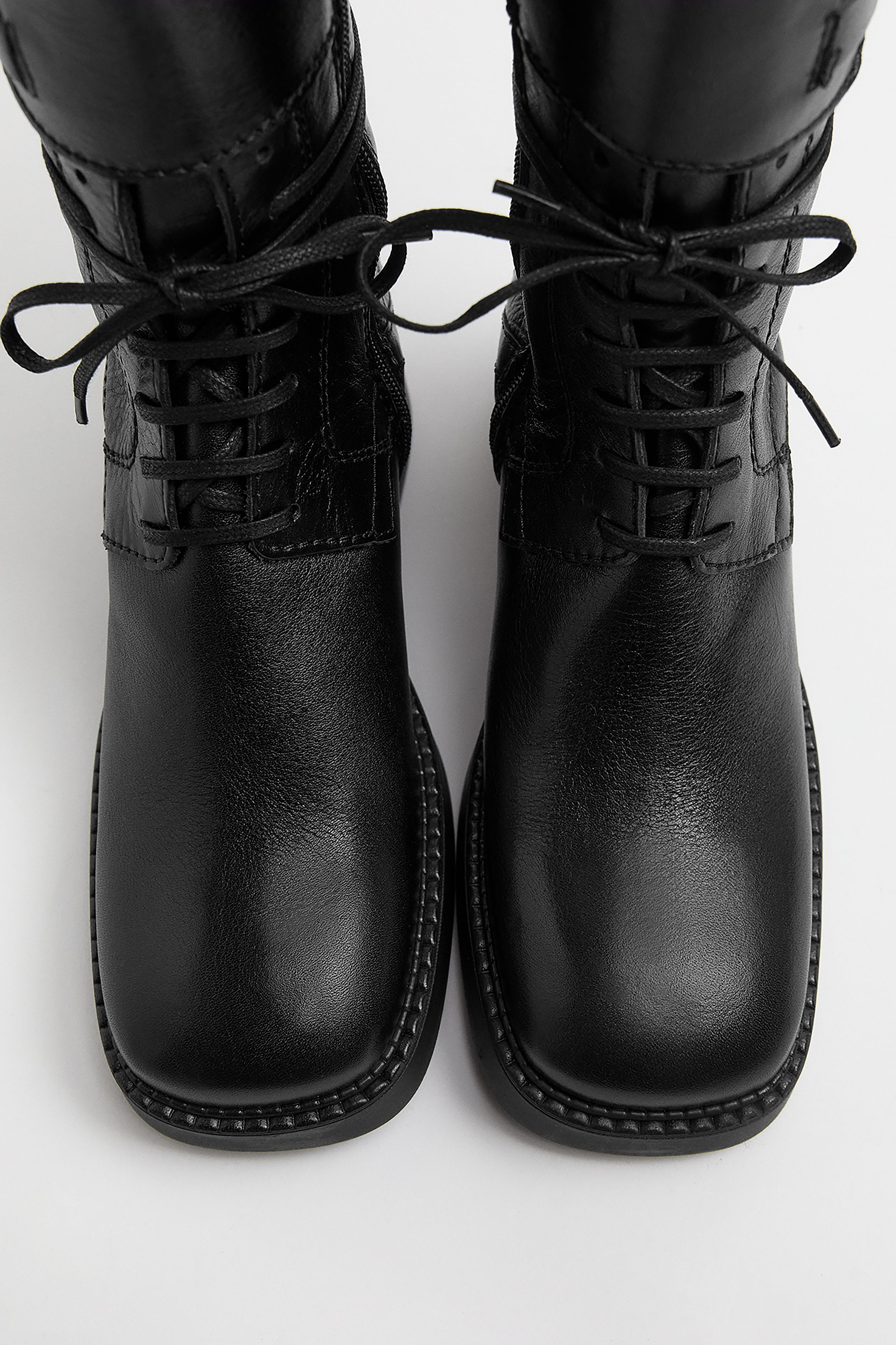 Sigrid Black Tall Boots | Miista
