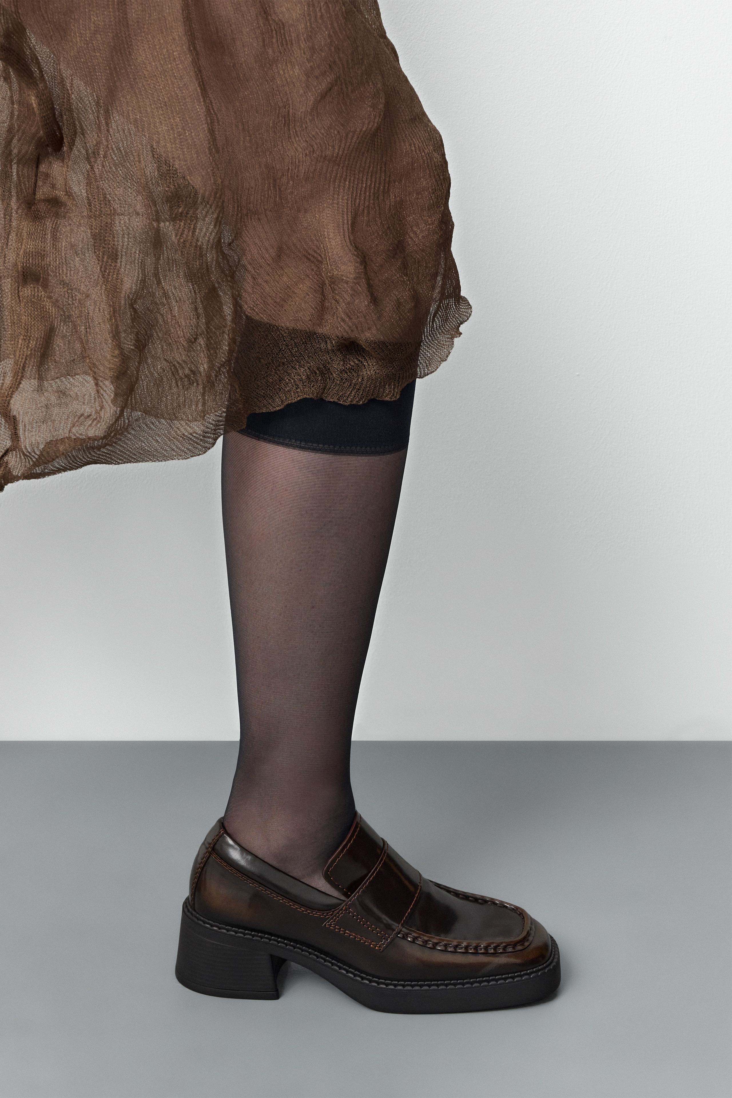 Karina Loafers - Brown Brush Off Leather | Miista
