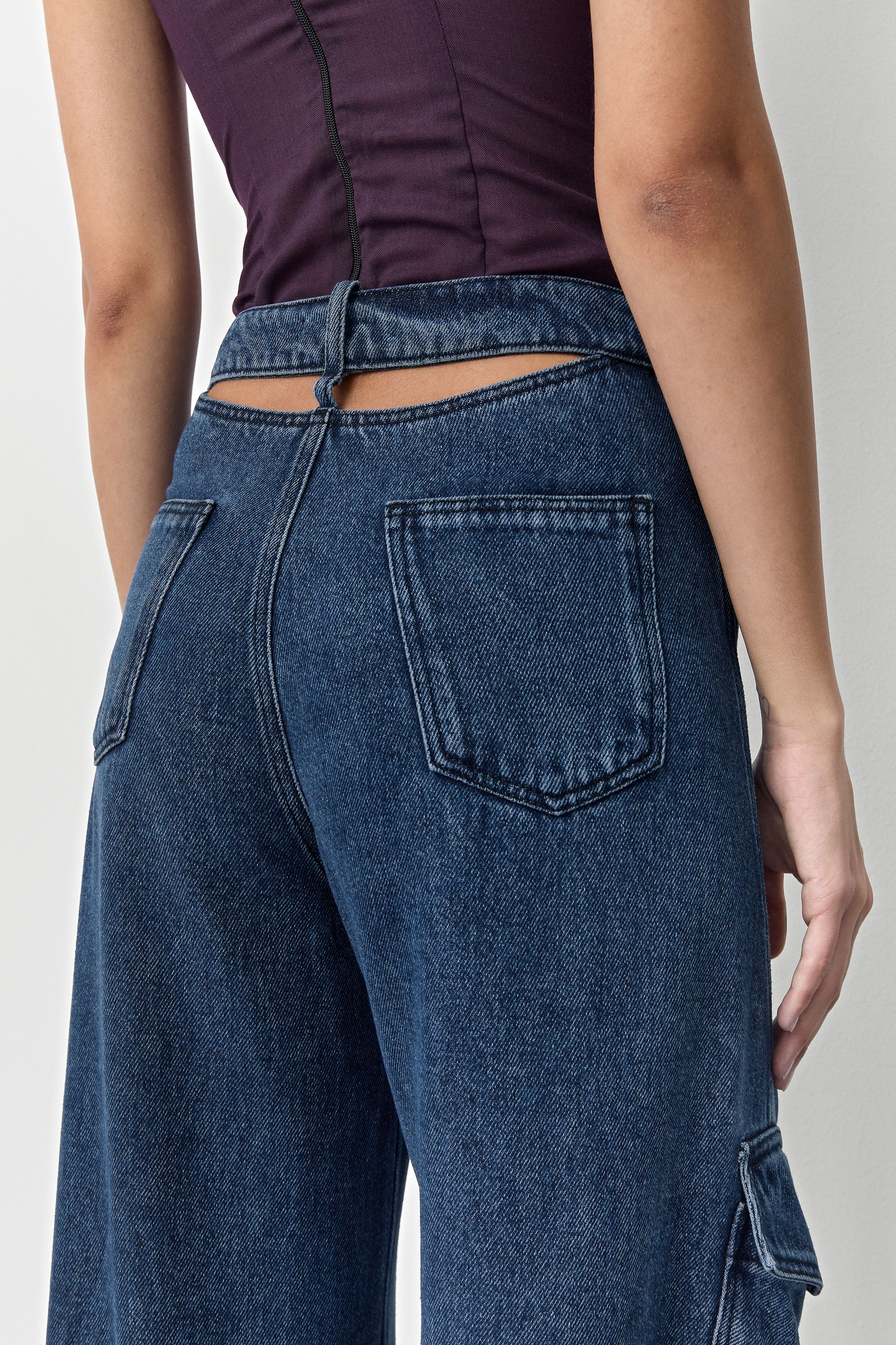 Sibuca Jeans - Blue Lyocell Denim | Miista