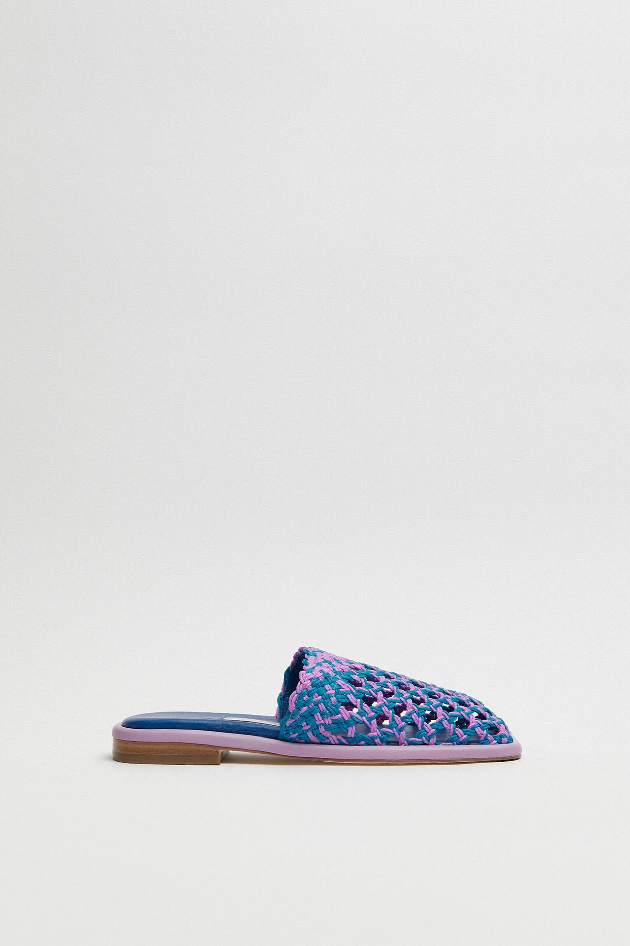 Merche Blue Mules | Miista Europe | Made in Spain