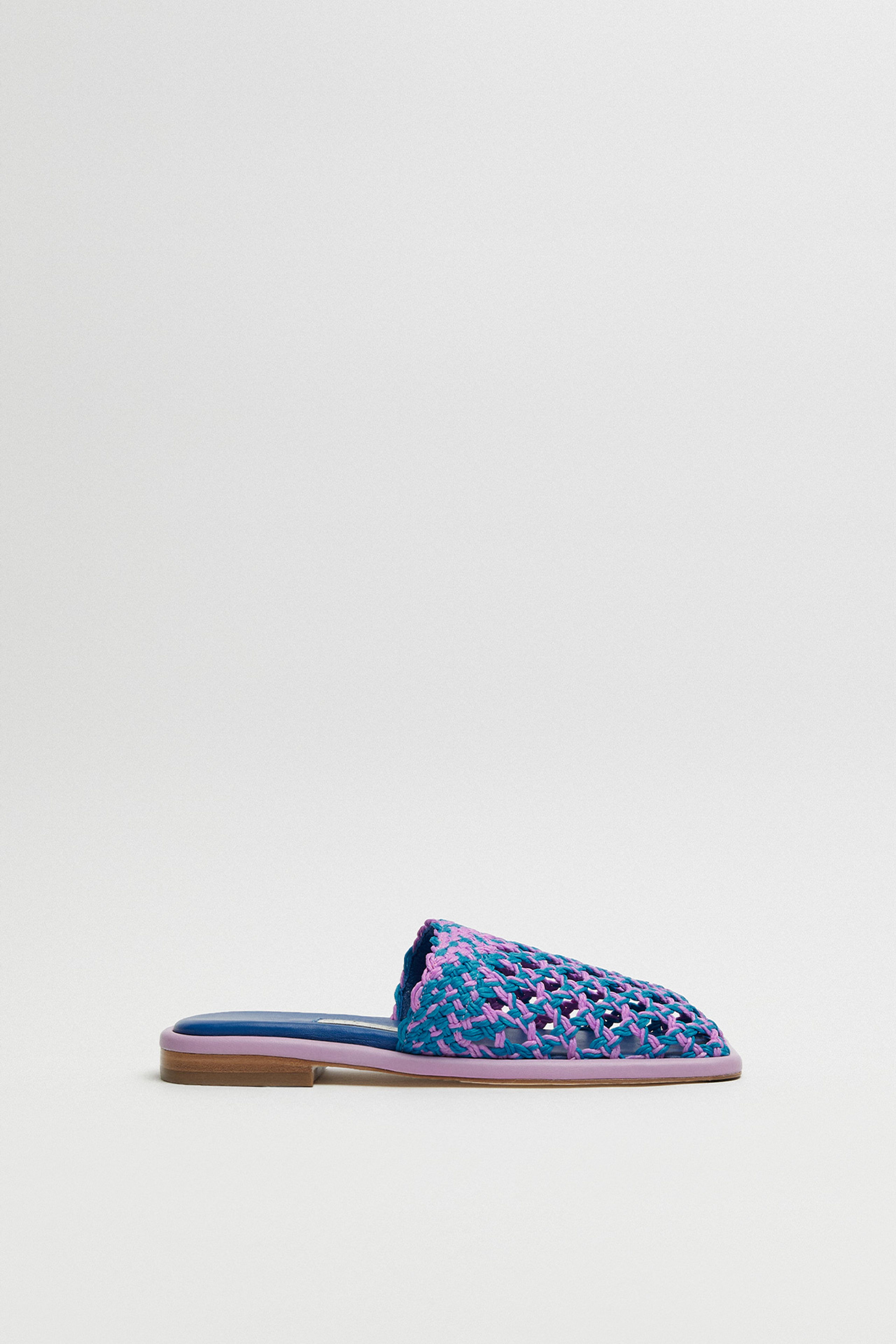 Merche Blue Mules | Miista Europe | Made in Spain