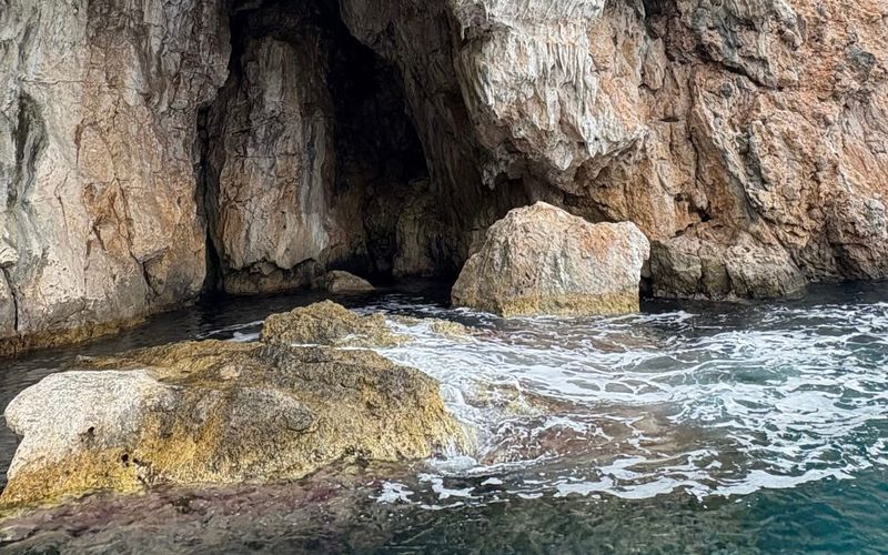 Mermaid Cave under the Saint Theodore monastery 