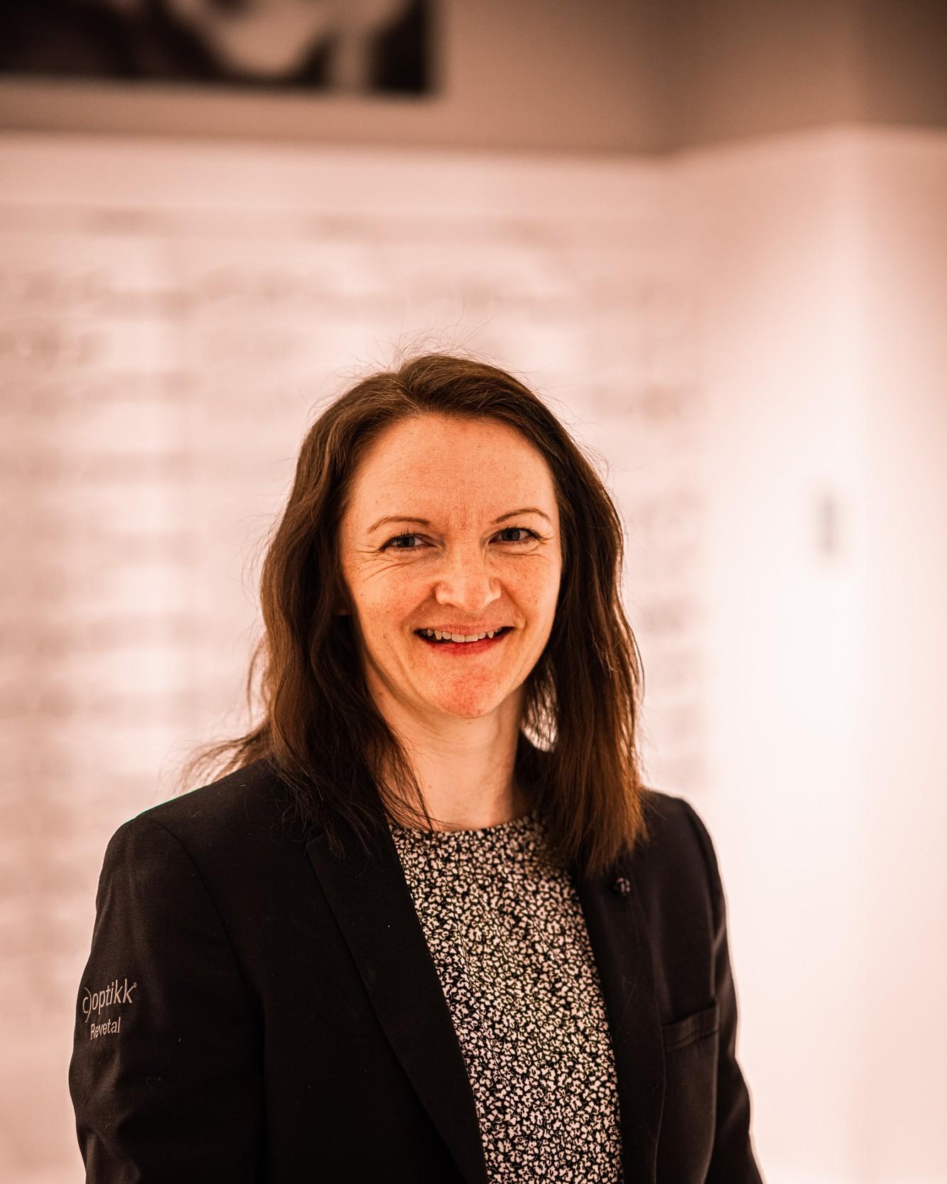 Iselin Clementz Fosshaug, optometrist hos c)optikk Revetal