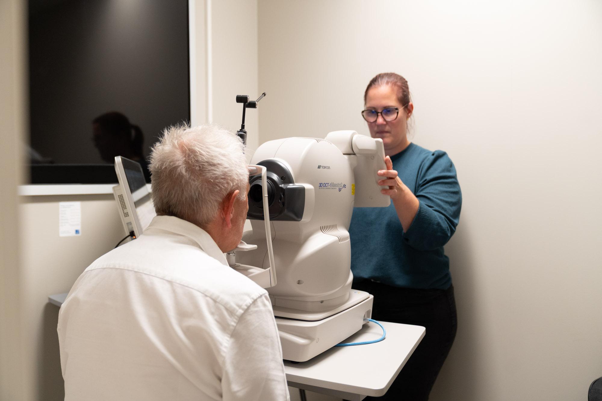 Trykkmåling av øyet med iCare-tonometer