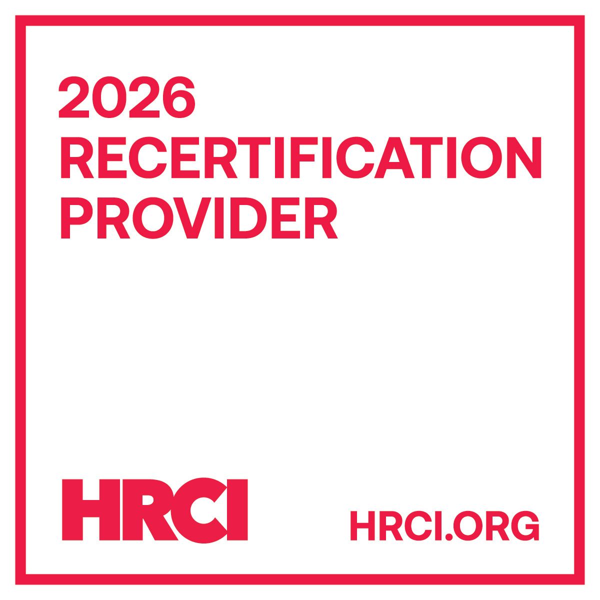 HRCI RP Seal