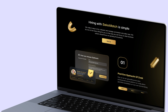 Salesmatch project showcase