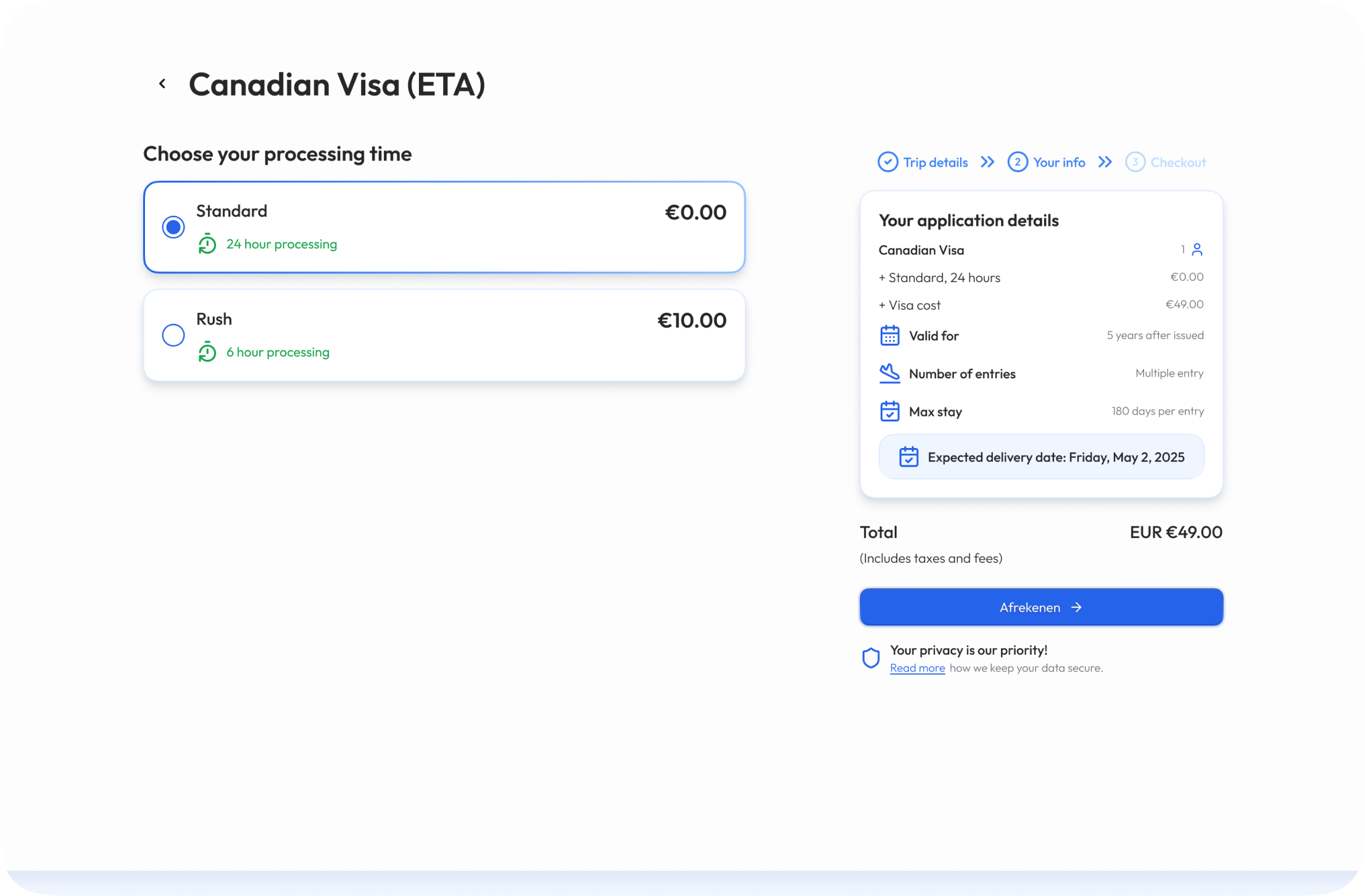 Mijn Visa - Project Highlights
