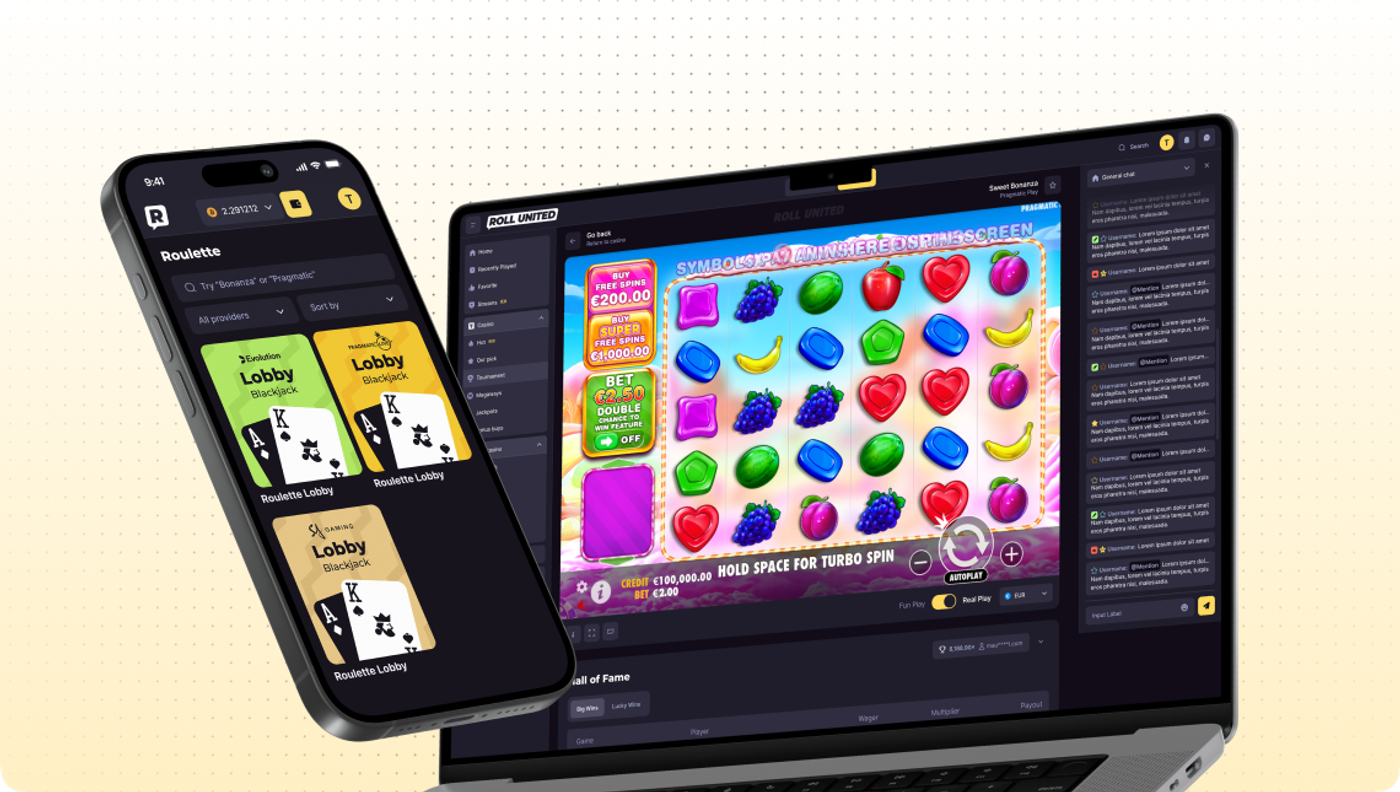 Roll United hero image