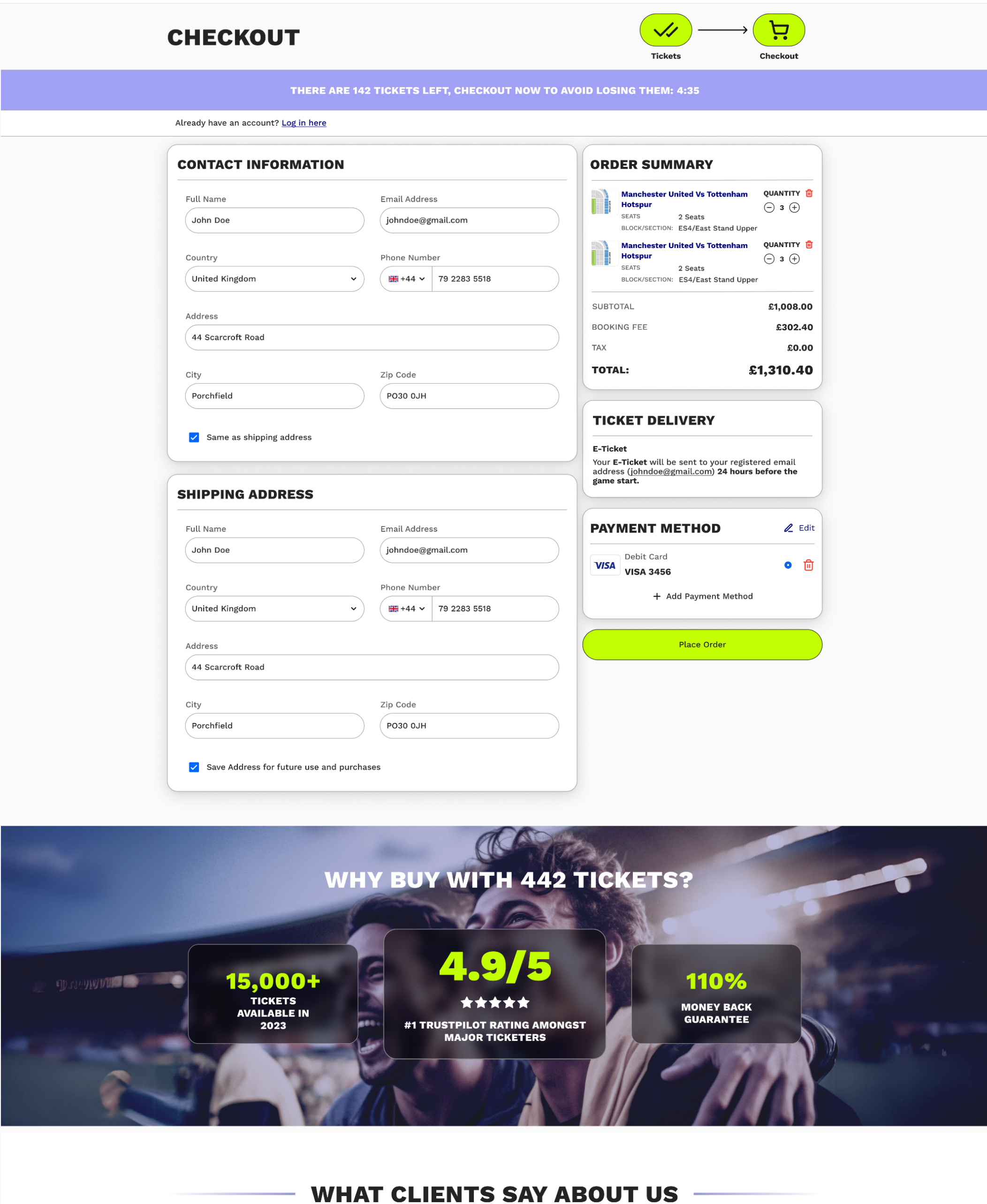 442 Tickets gallery image