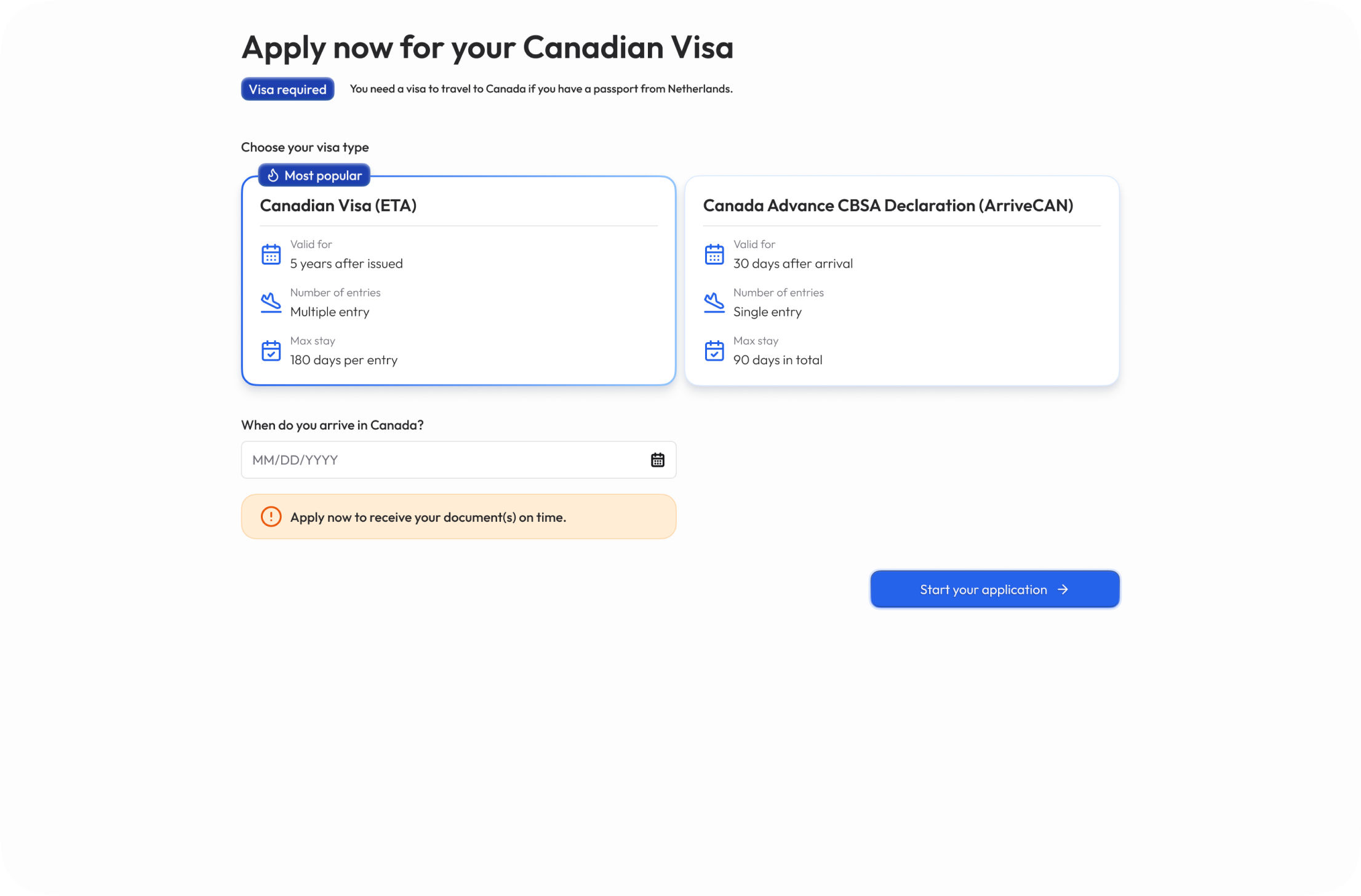 Mijn Visa - mijnvisa.nl