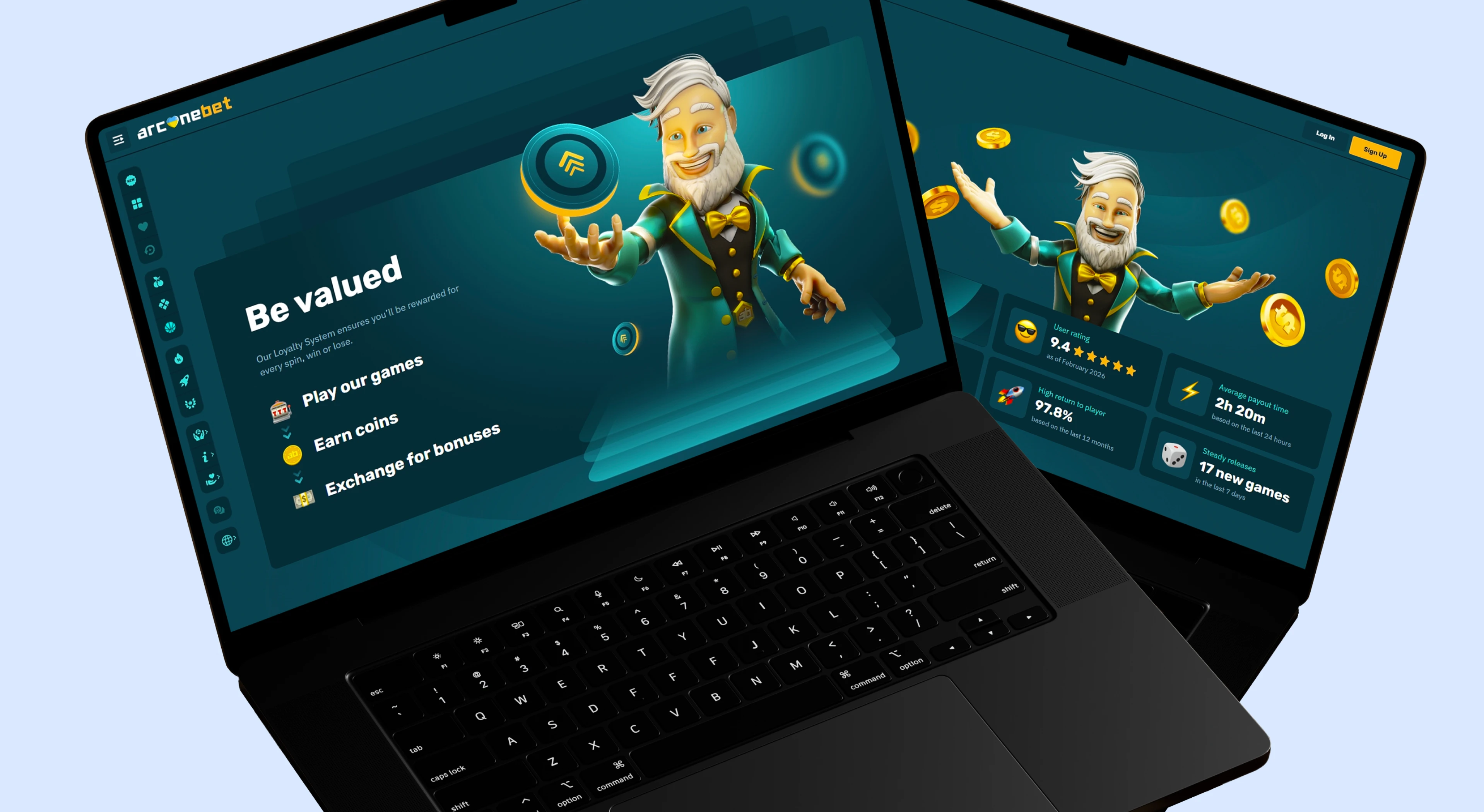 Arcanebet project showcase