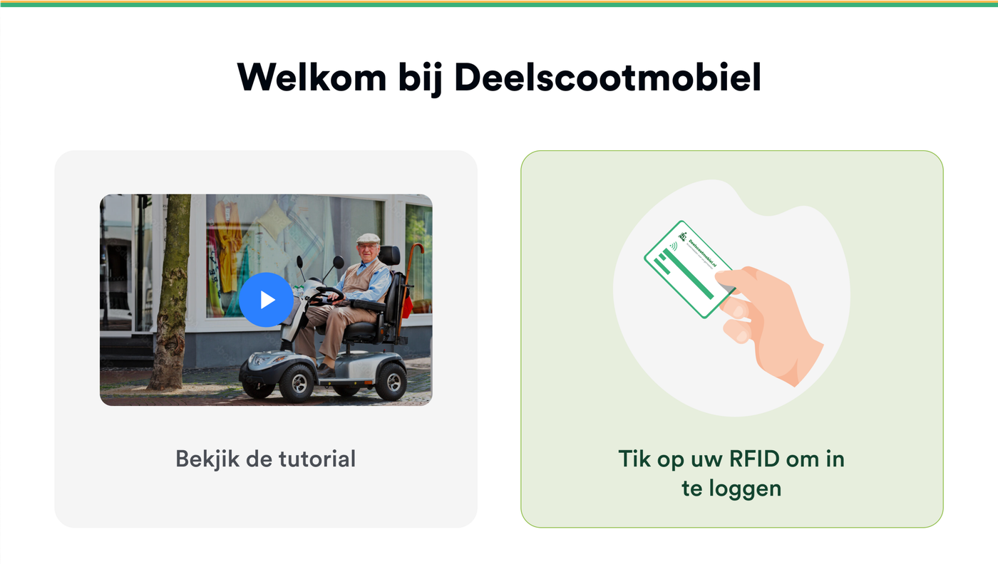 Deelscootmobiel hero image
