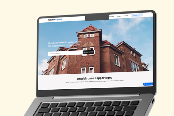 Kadaster Rapport project showcase
