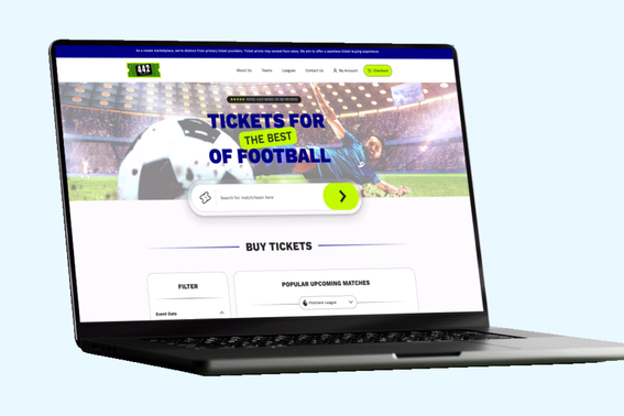 442 Tickets project showcase