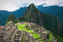 Machu Picchu from a distance