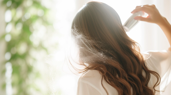 natural organic hairspray for curls
