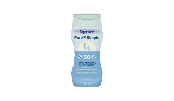 Coppertone Pure & Simple Sunscreen Lotion