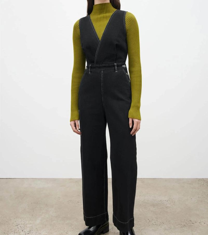 Girl in a Tokyo Jumpsuit.